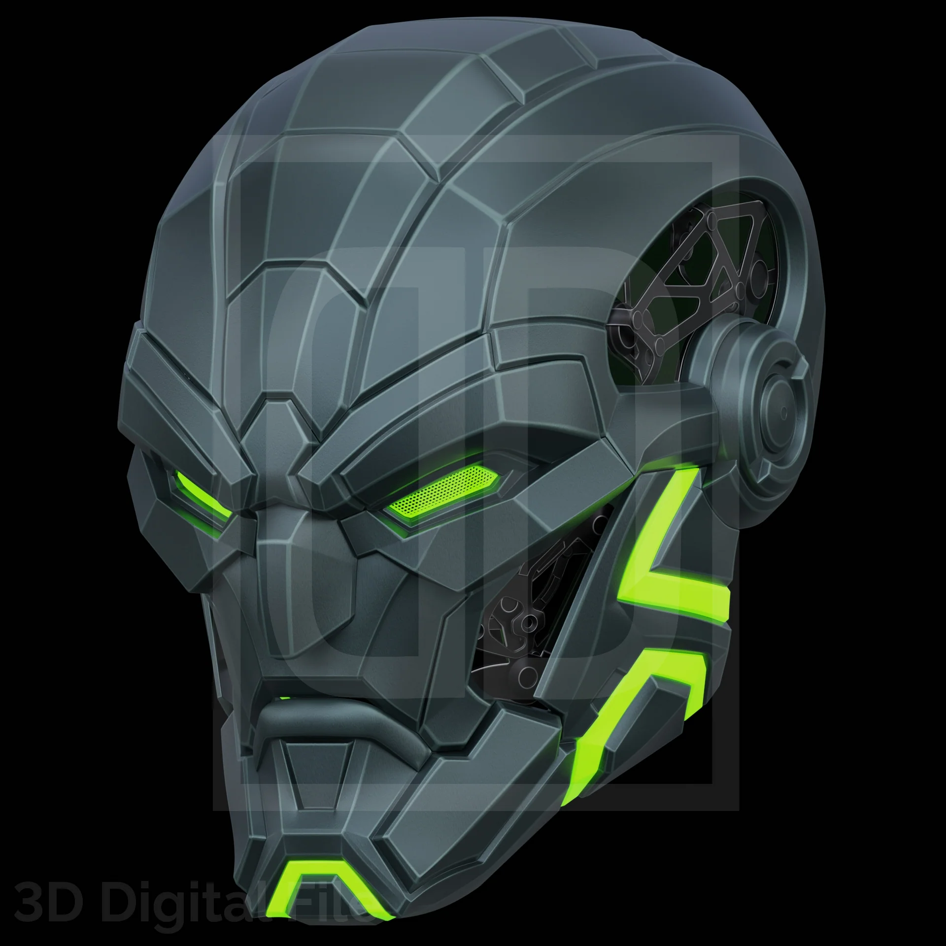 Doom 2099 Helmet - Marvel Rivals 3D model - Image 5