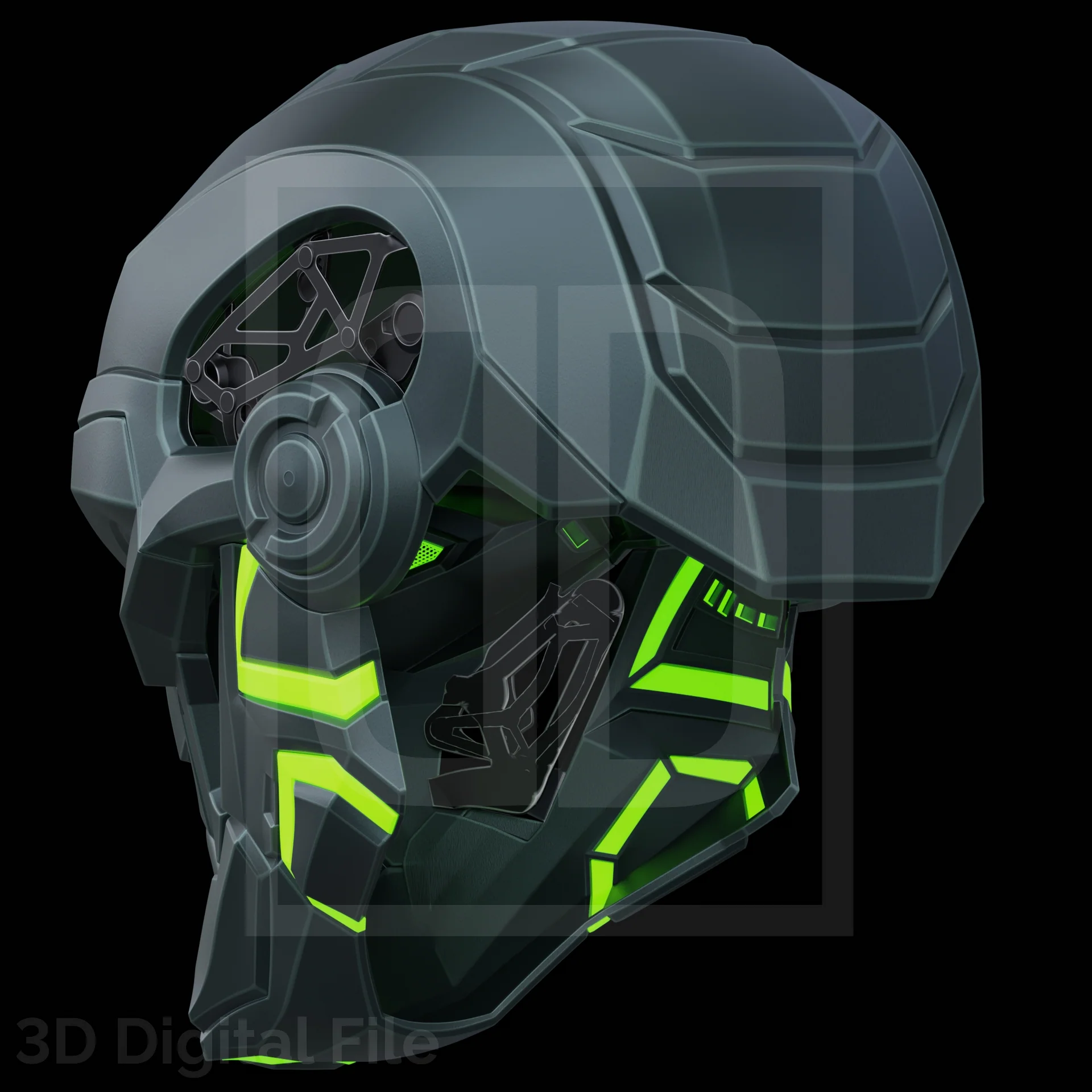 Doom 2099 Helmet - Marvel Rivals 3D model - Image 7