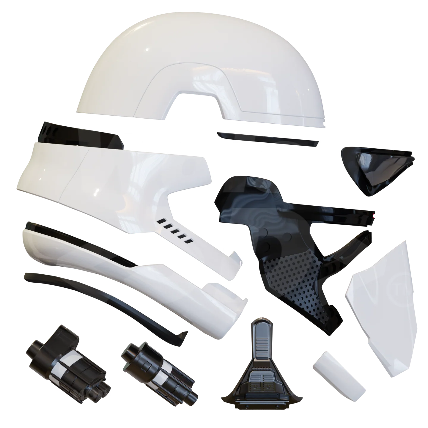Early Concept Space Trooper 3D Print Model - Image 2