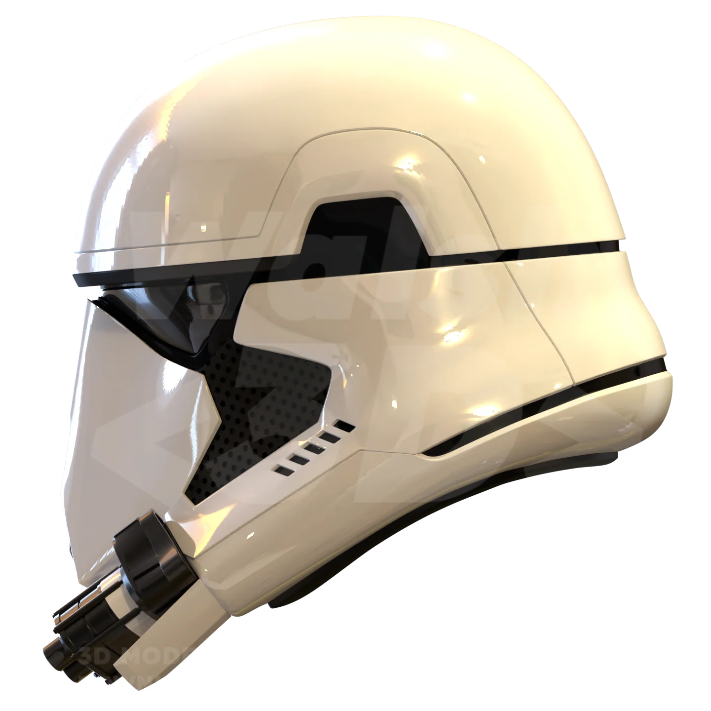 Early Concept Space Trooper 3D Print Model - Image 6