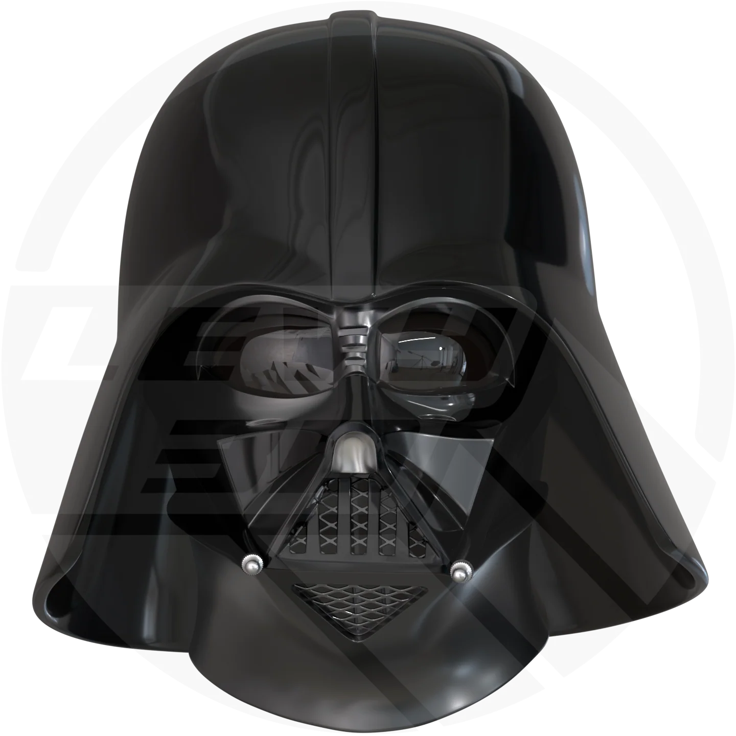 ESB evil dark space wizard Helmet 3D model - Image 9