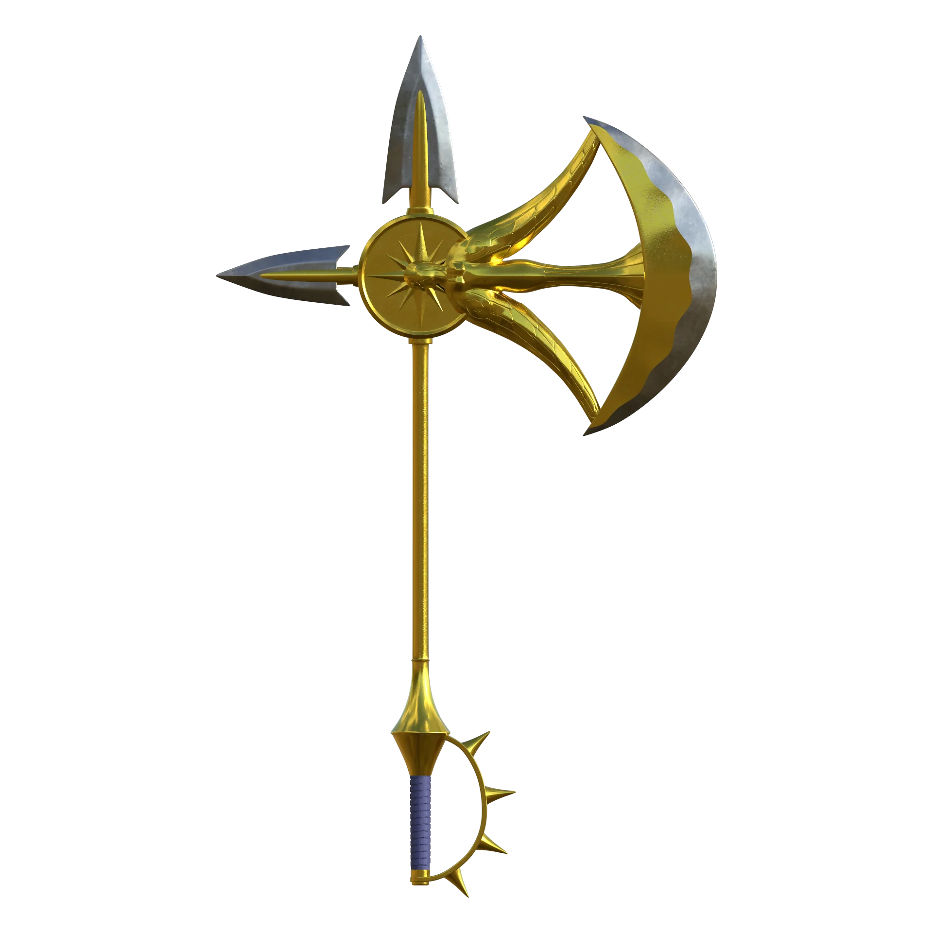 Escanor's Divine Axe Rhitta 3D Model - Image 3