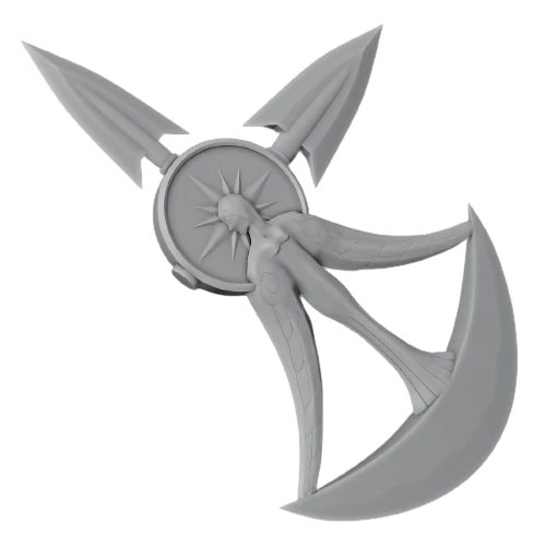 Escanor's Divine Axe Rhitta 3D Model - Image 4