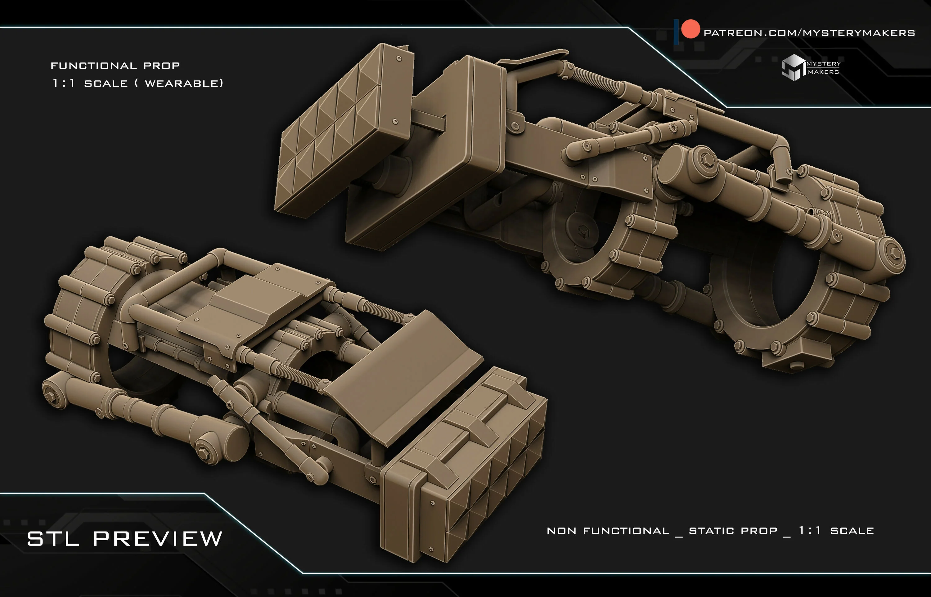 Fallout motorized Power fist - Image 3