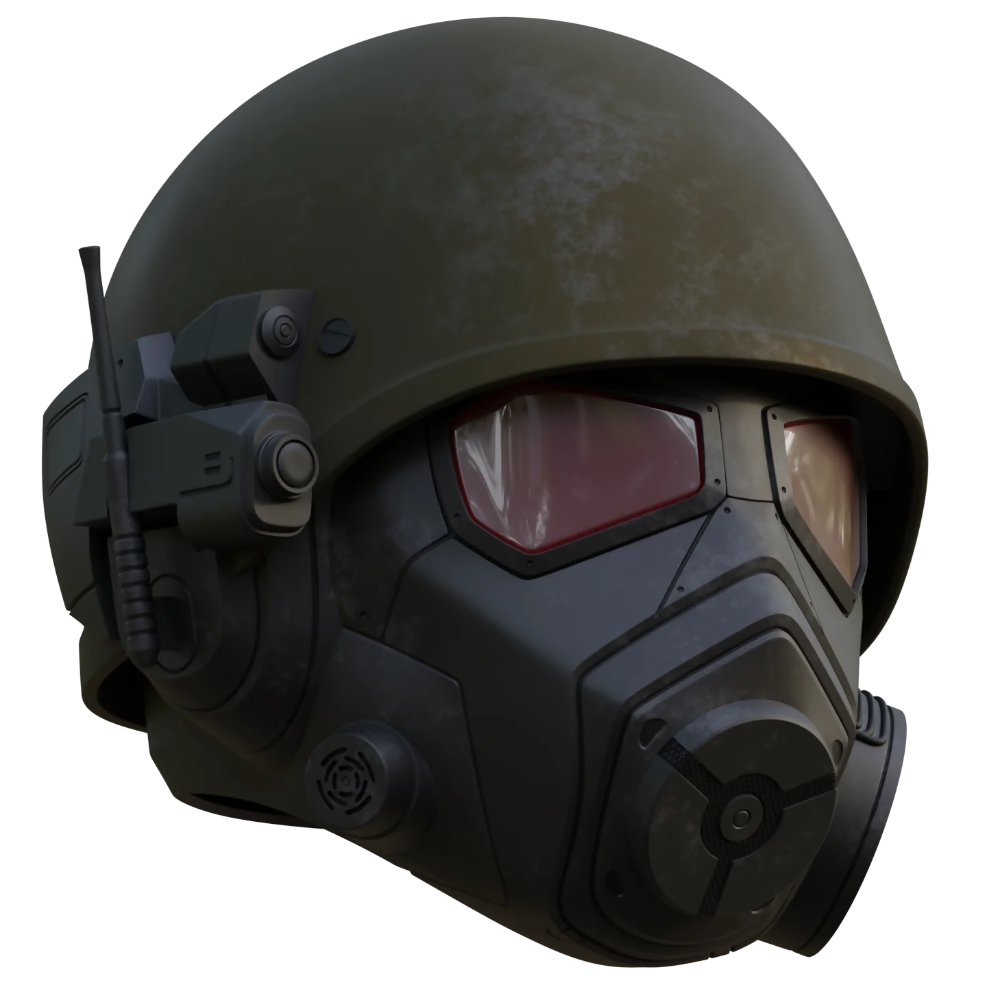 Fallout NCR Ranger Helmet [3D Print Model] - Image 3