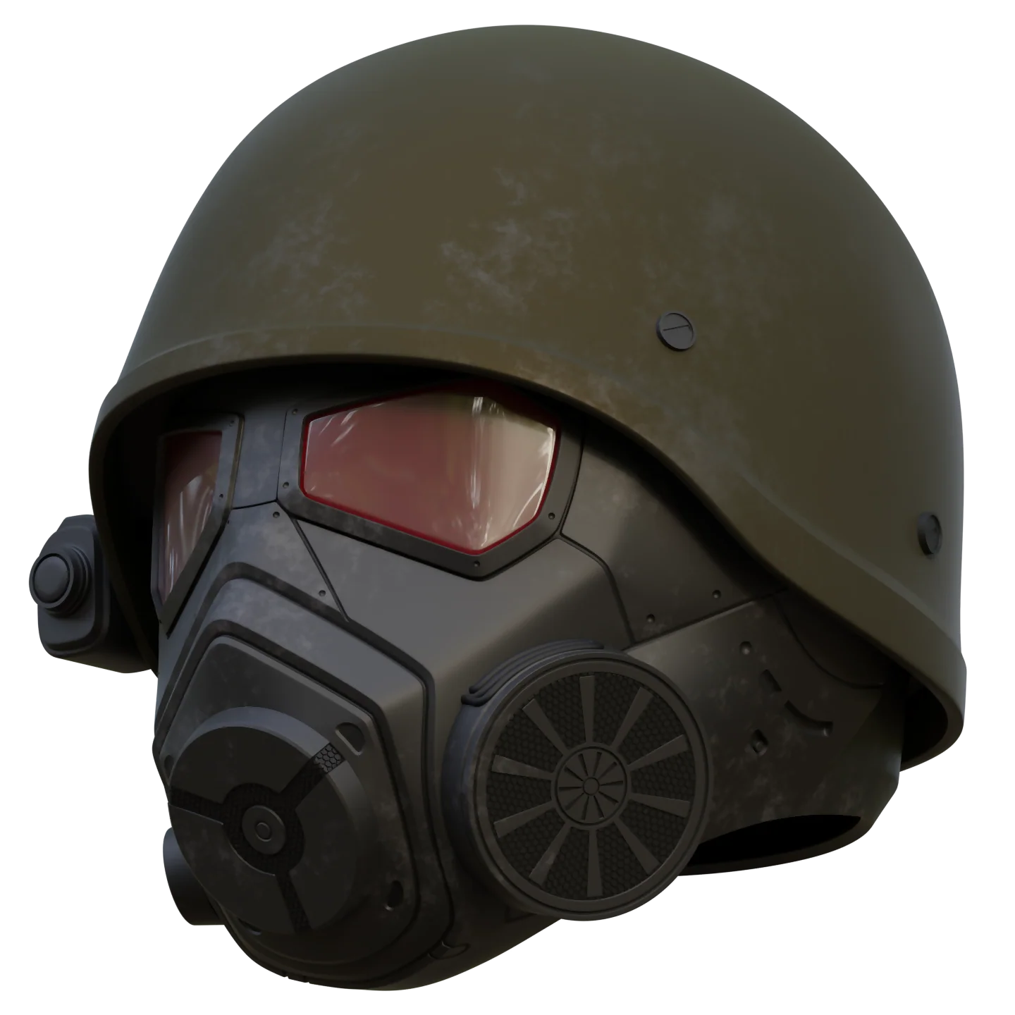 Fallout NCR Ranger Helmet [3D Print Model] - Image 4