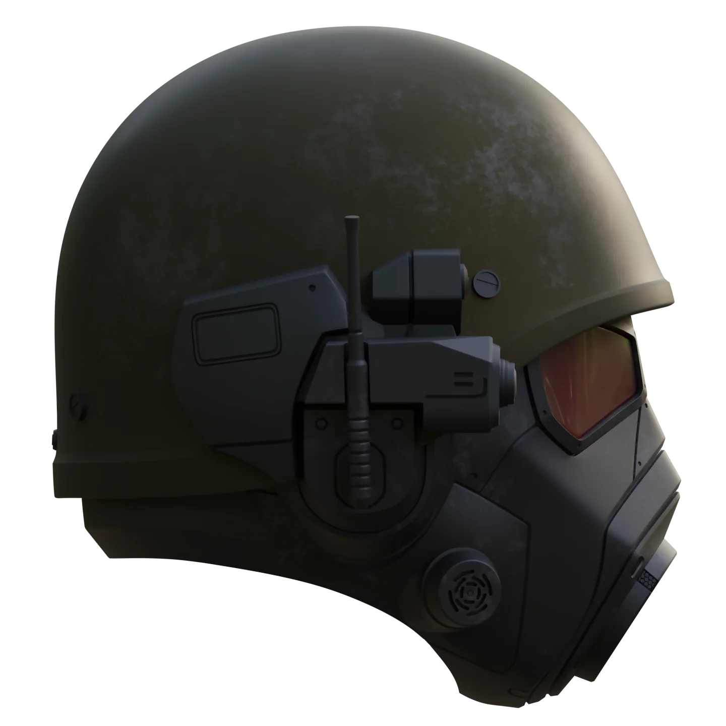 Fallout NCR Ranger Helmet [3D Print Model] - Image 5