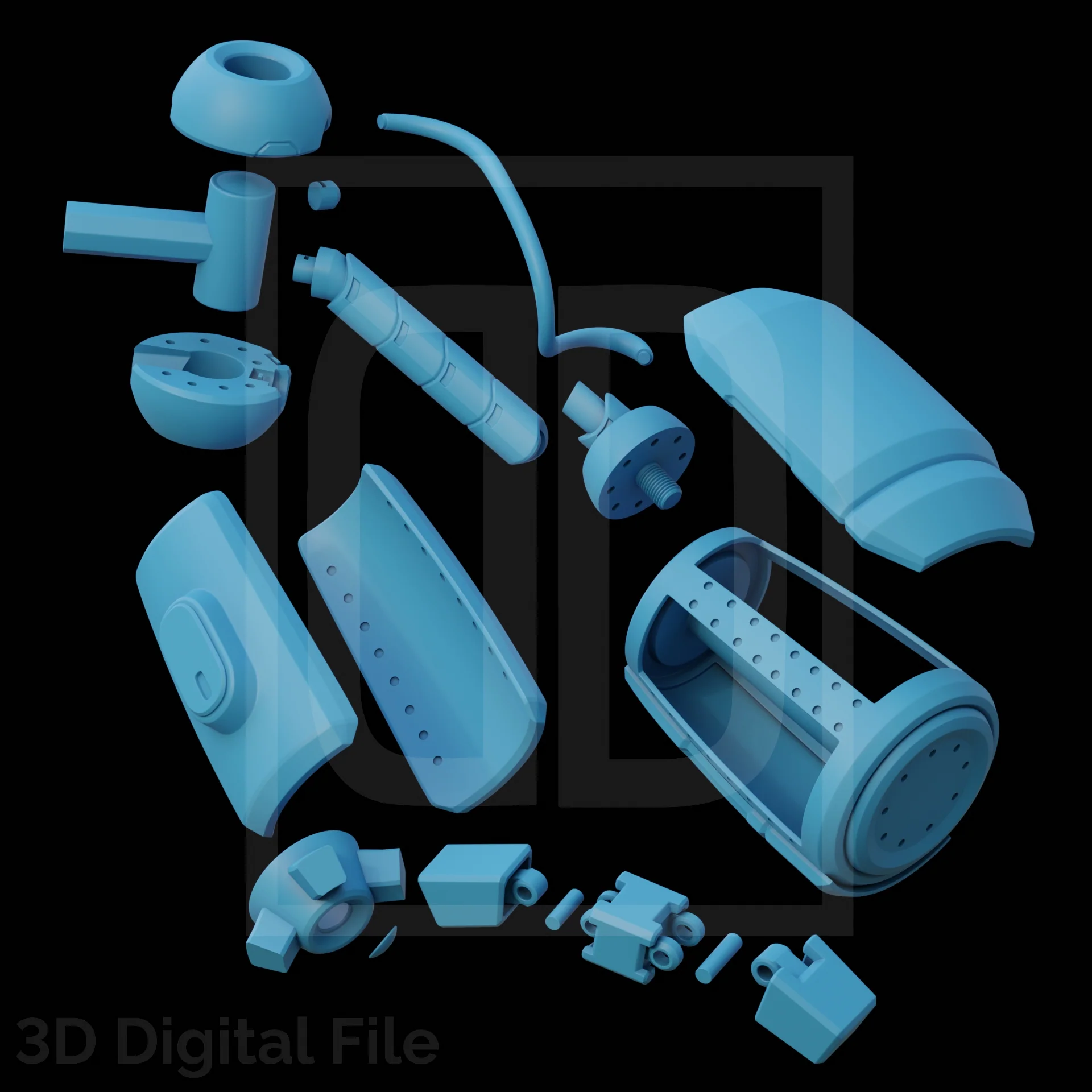 Fantastic Robot - MR Game 3D Model - Image 11
