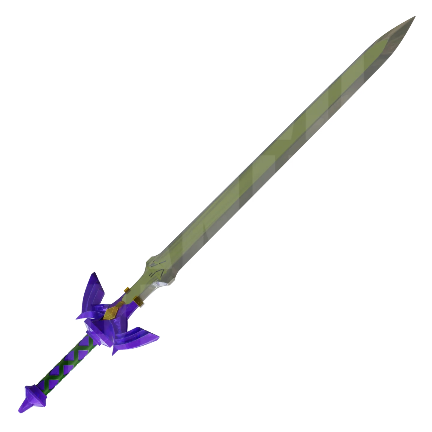 Fantasy Elf Hero Sword - 3D File - Image 2