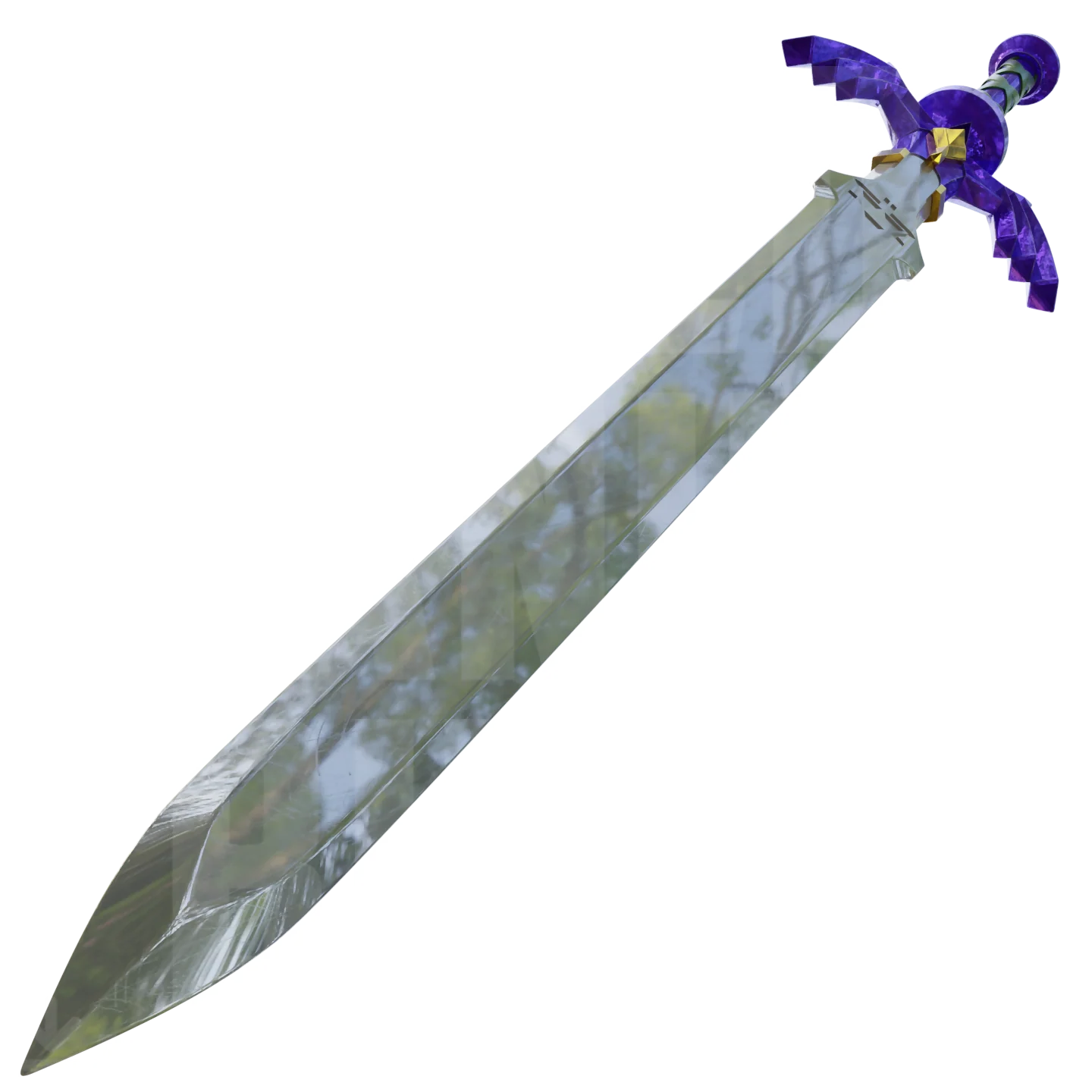 Fantasy Elf Hero Sword - 3D File - Image 3