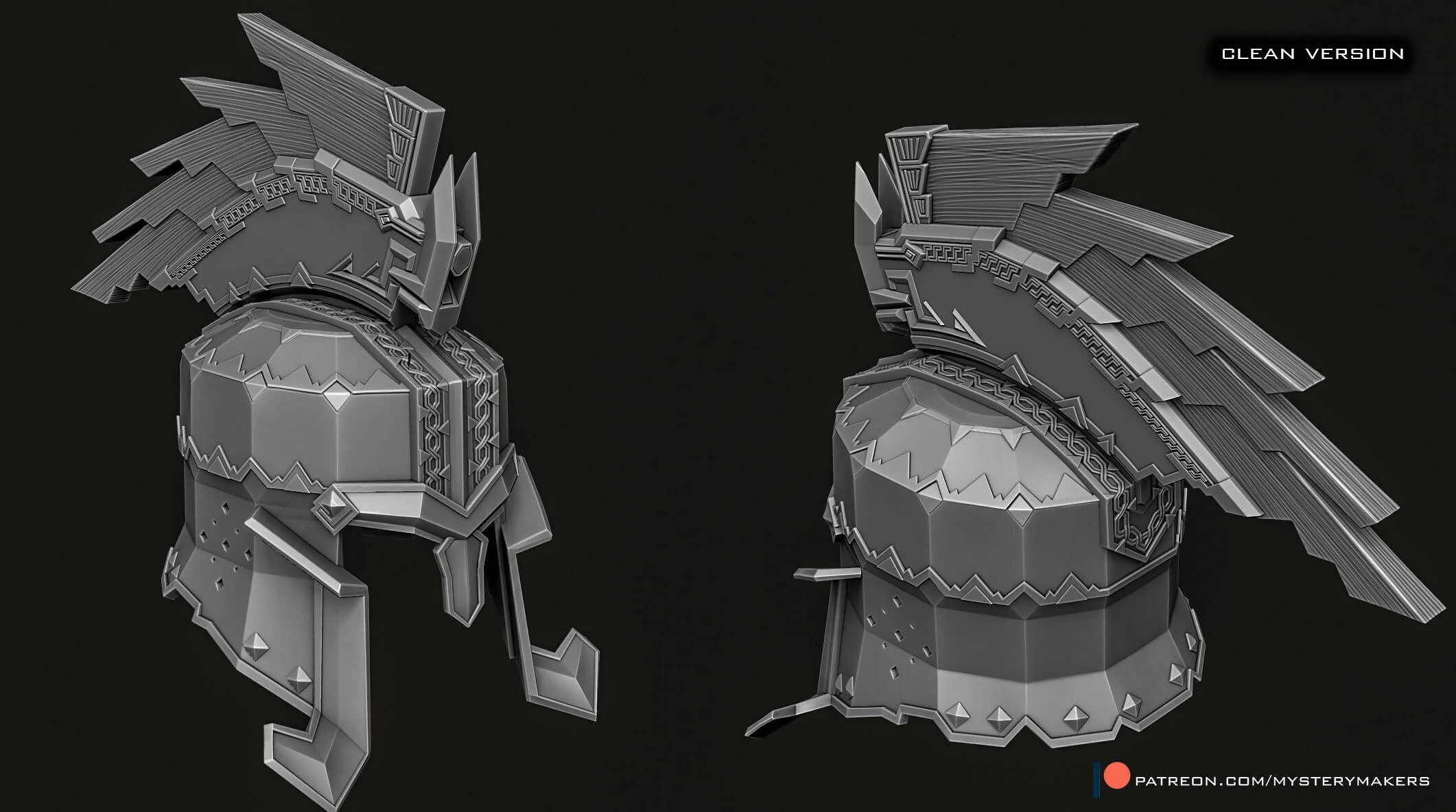Fantasy Iron helmet - Image 2