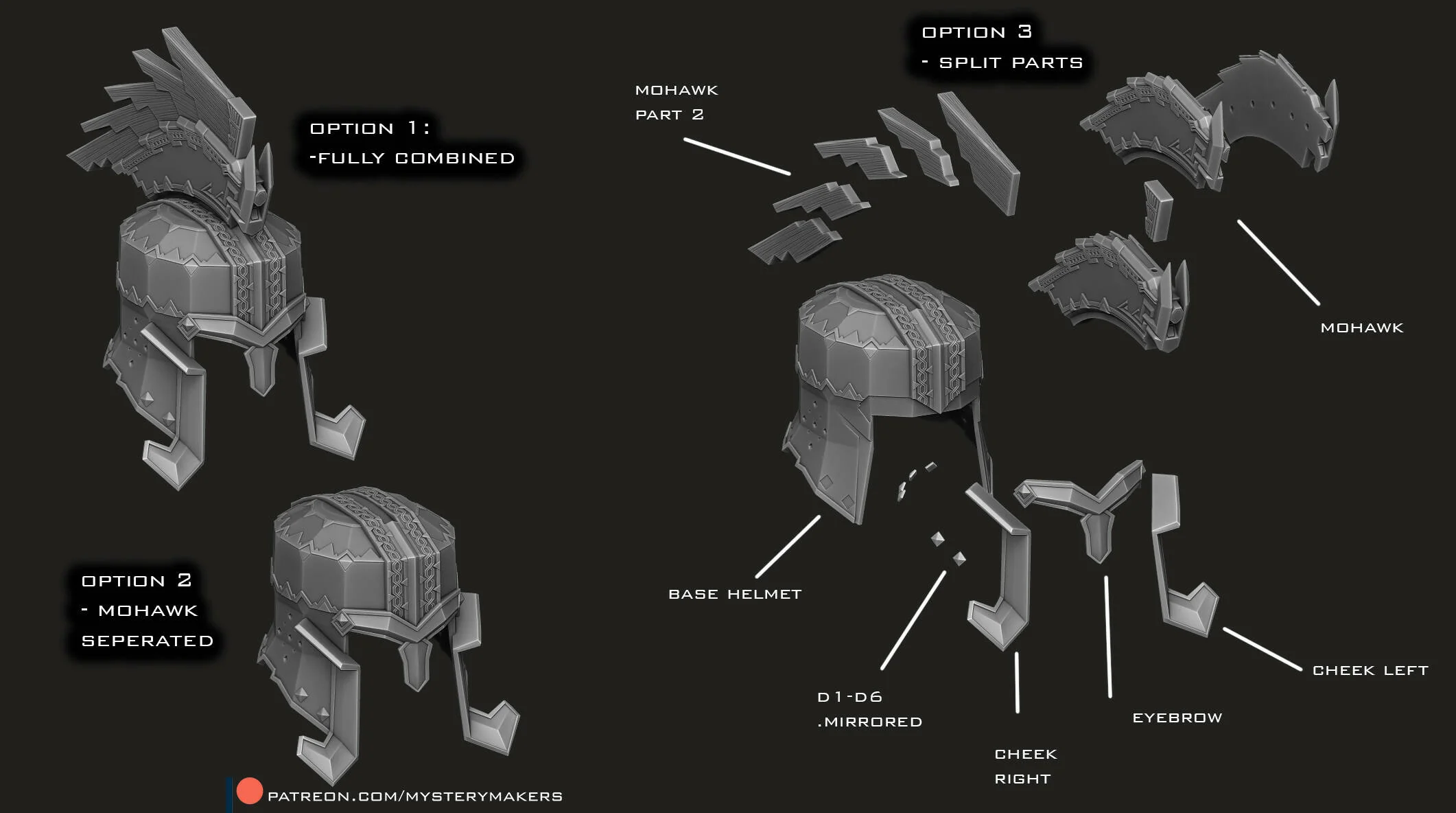 Fantasy Iron helmet - Image 4