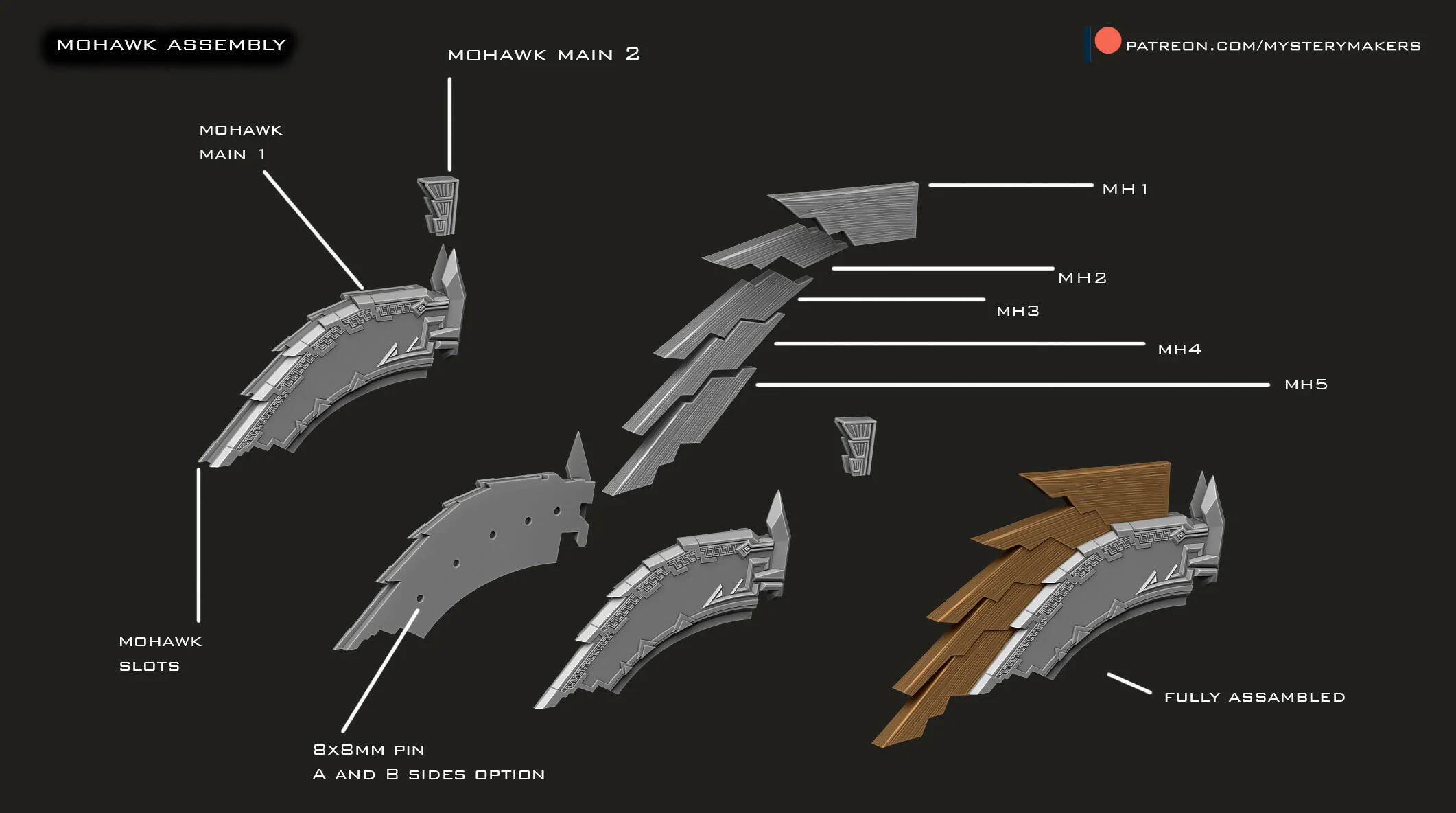 Fantasy Iron helmet - Image 5