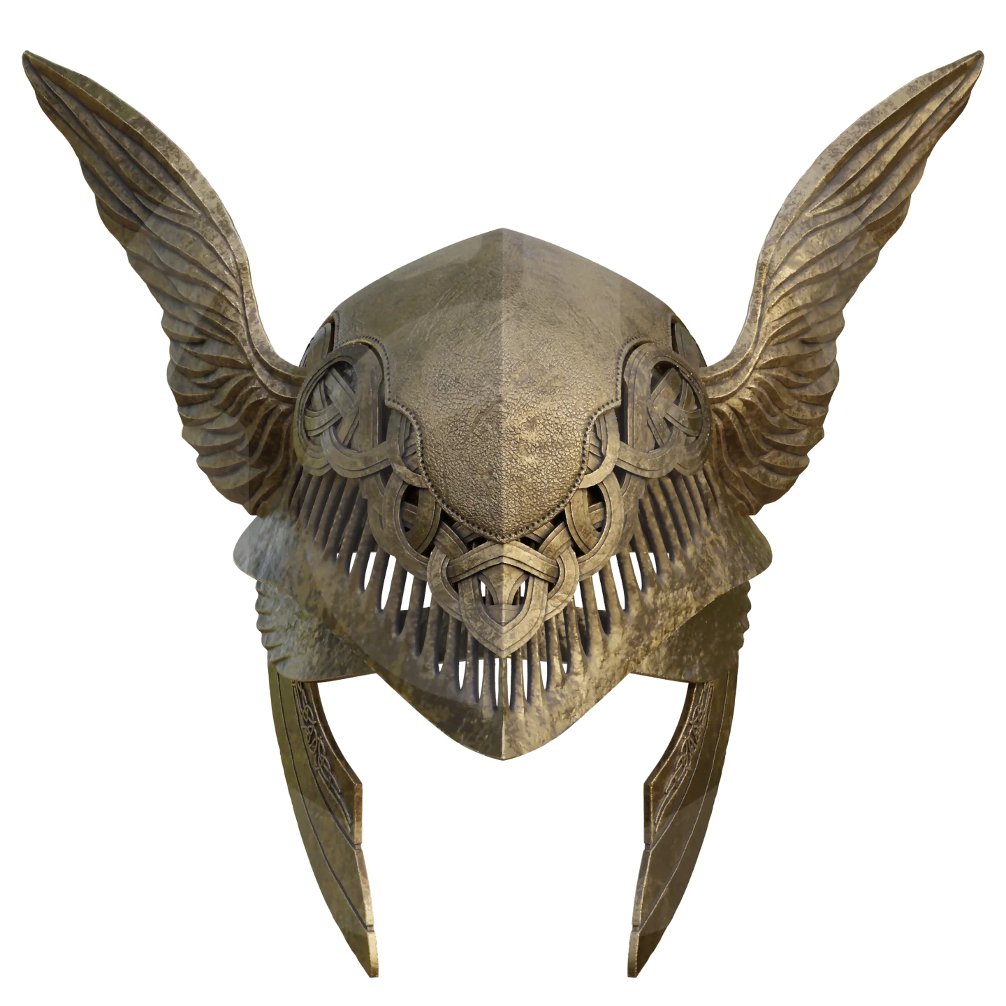 Fantasy Winged Rot Helmet File