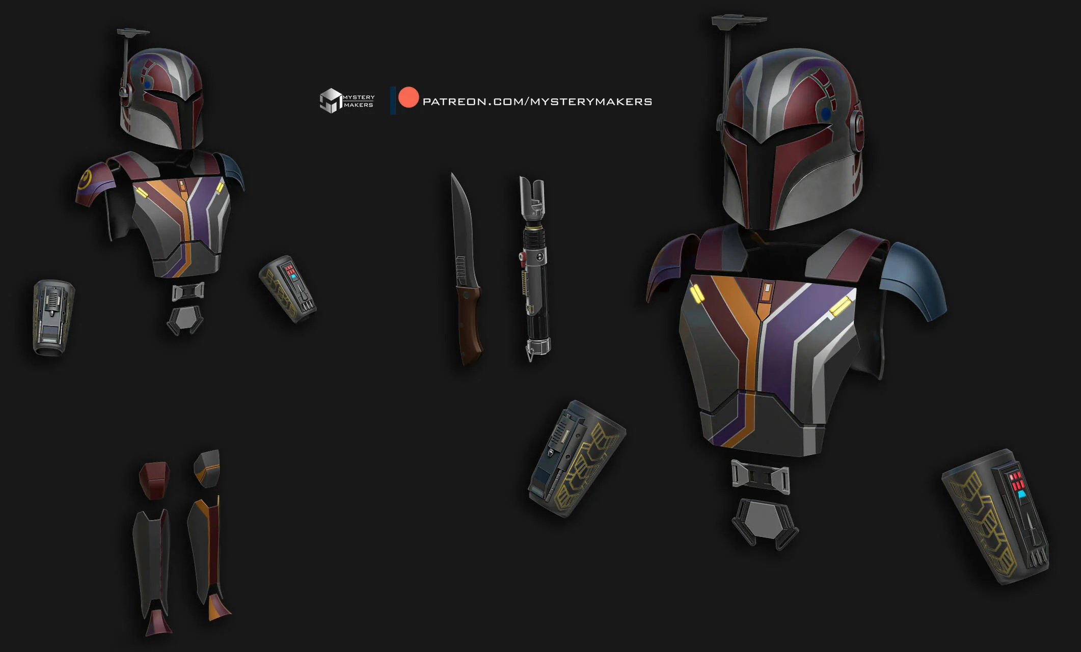 Female space warrior armor - Image 2