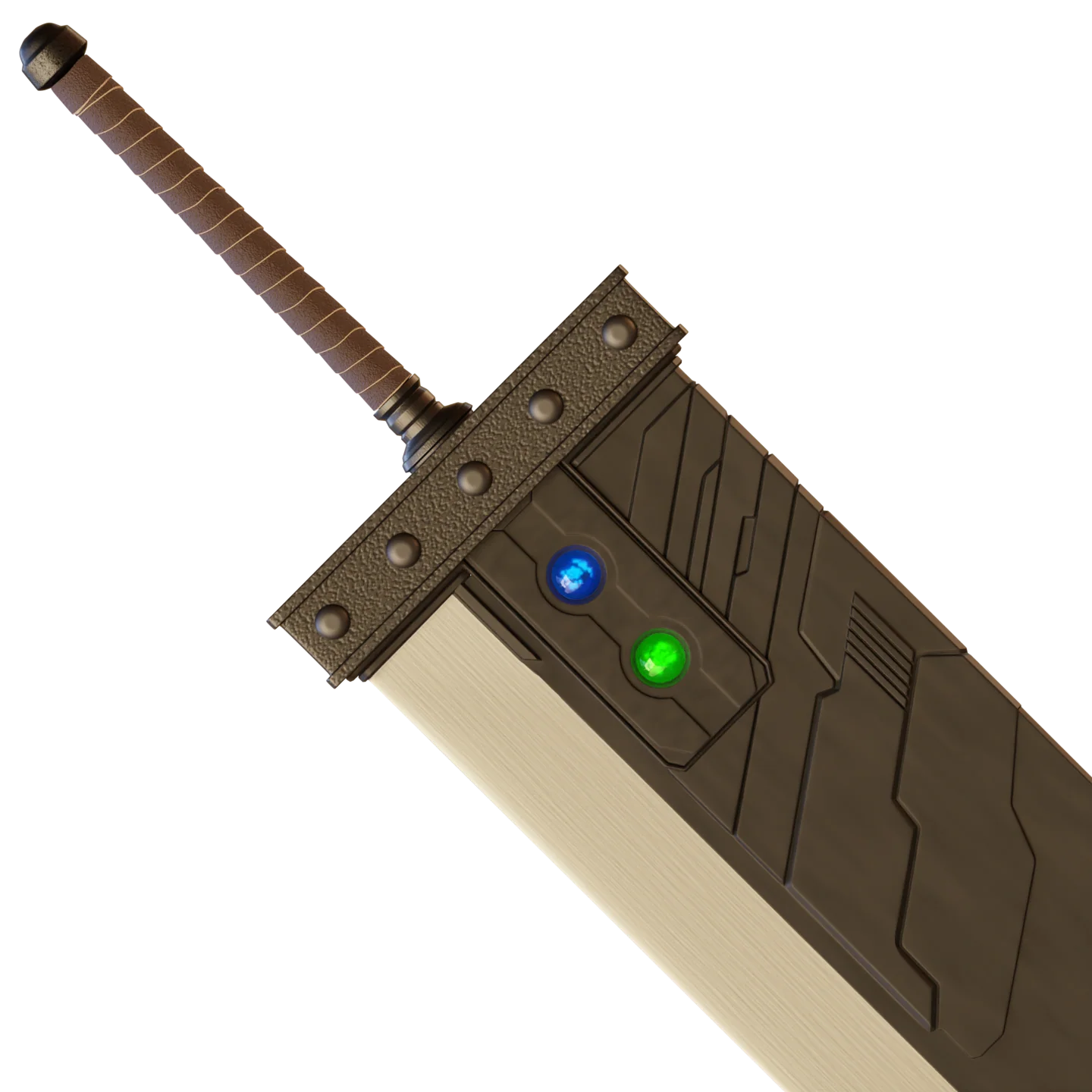 Final Fantasy 7 Remake Buster Sword 3D Model - Image 3