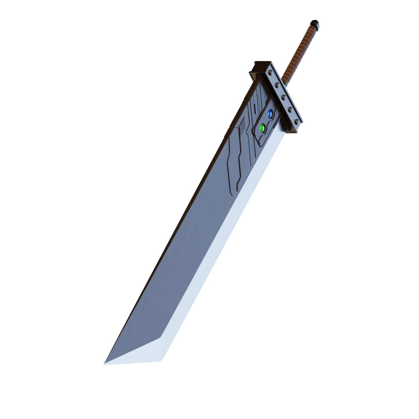 Final Fantasy 7 Remake Buster Sword 3D Model - Image 4