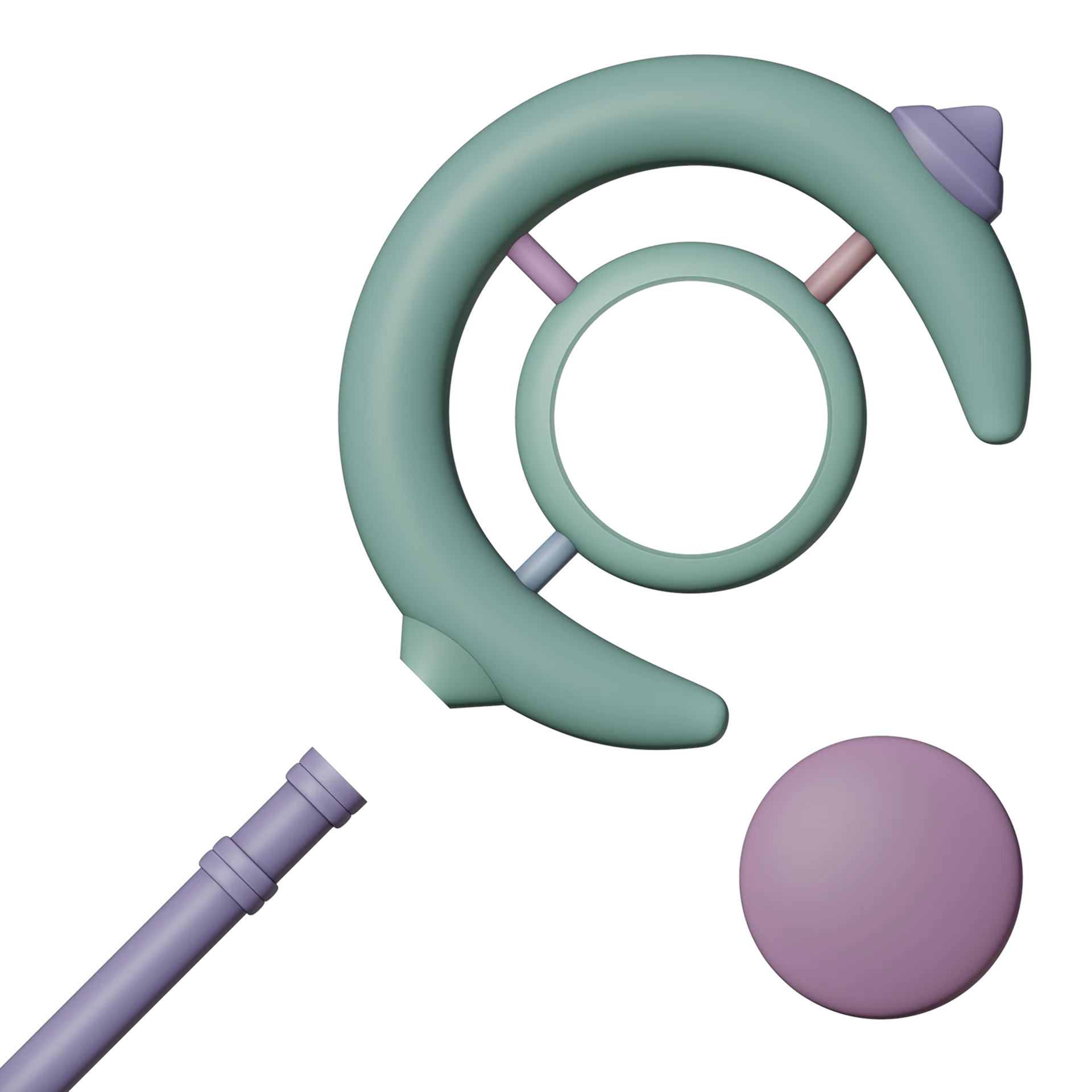Frieren Staff 3D Model - Image 2