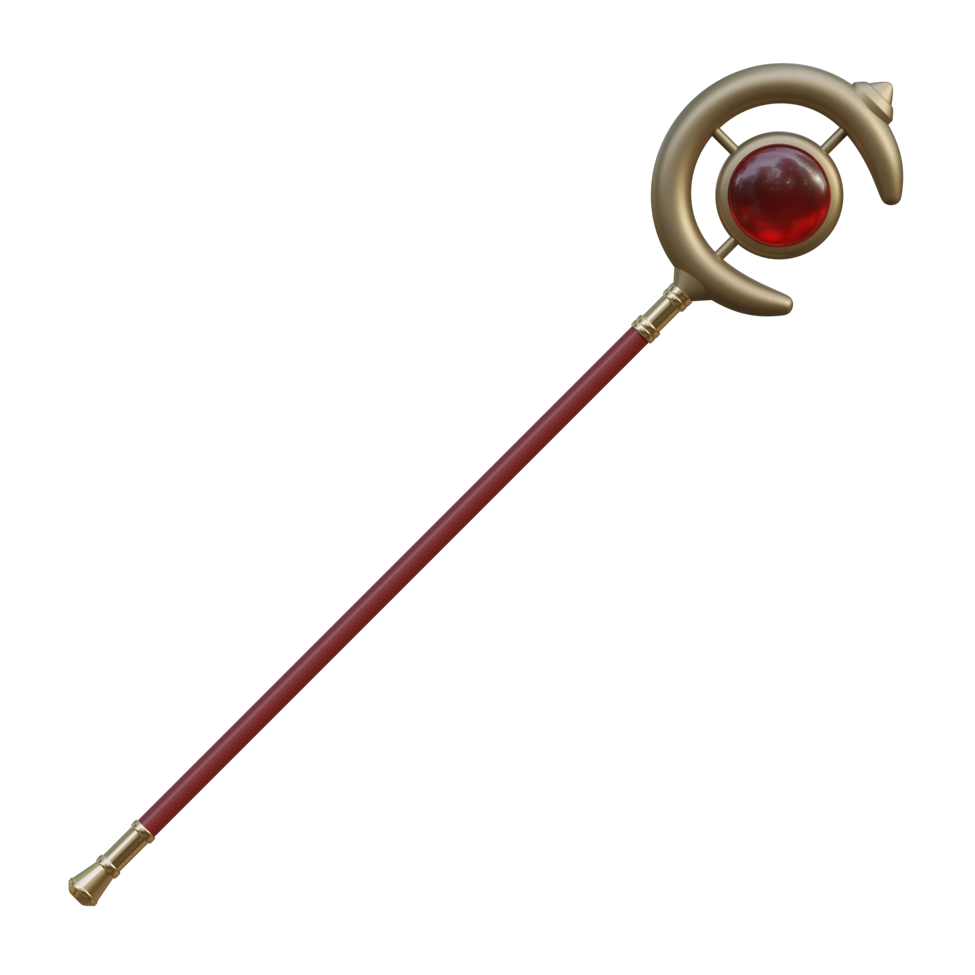 Frieren Staff 3D Model - Image 3