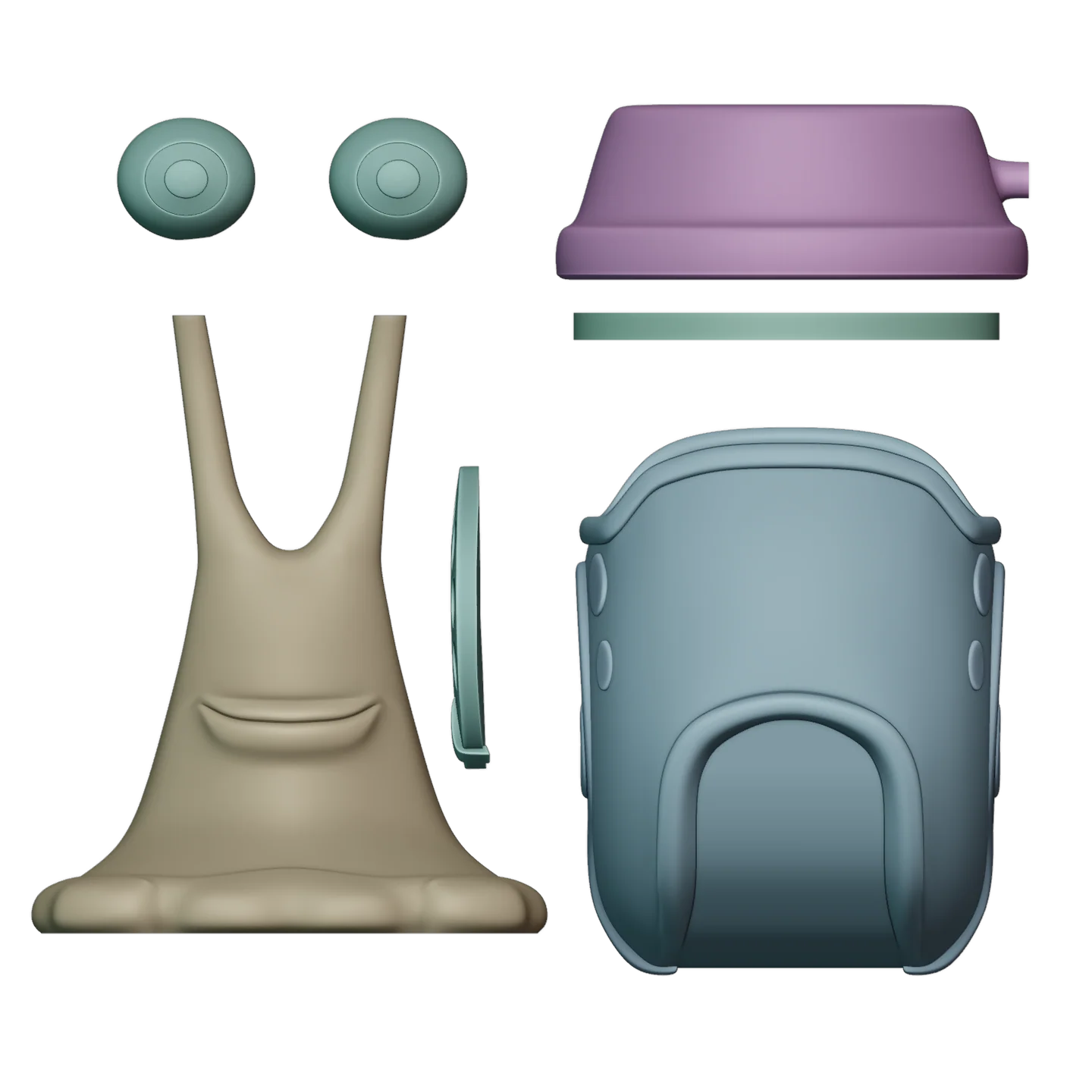 Gary the Transponder Snail 3D File - Image 10