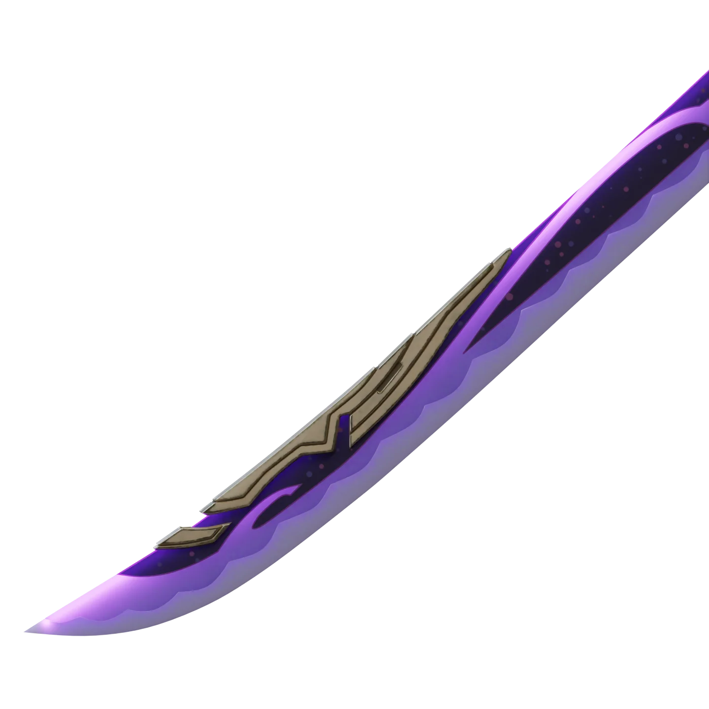Genshin Impact Mistsplitter Reforged Sword 3D Print Model - Image 4