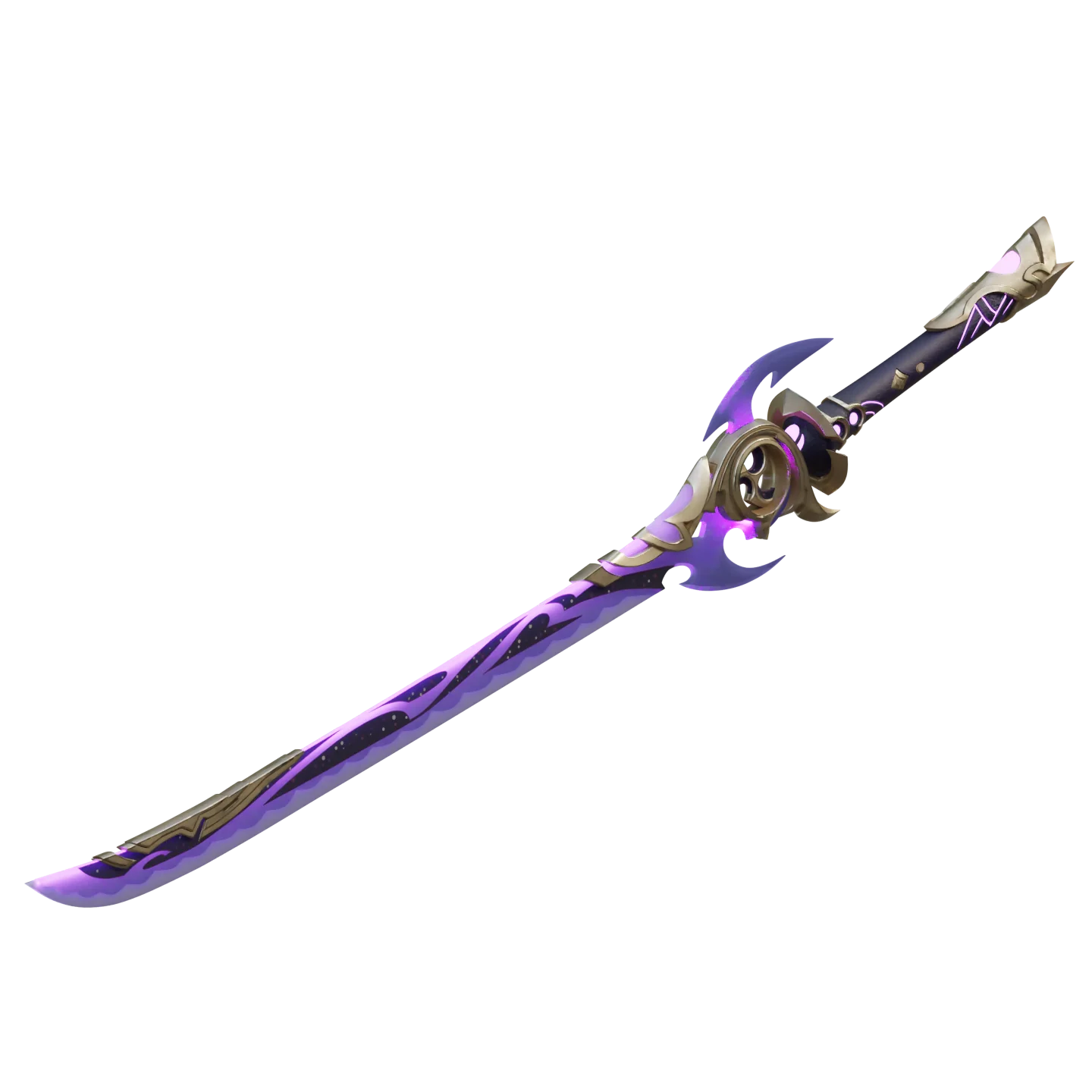 Genshin Impact Mistsplitter Reforged Sword 3D Print Model - Image 5