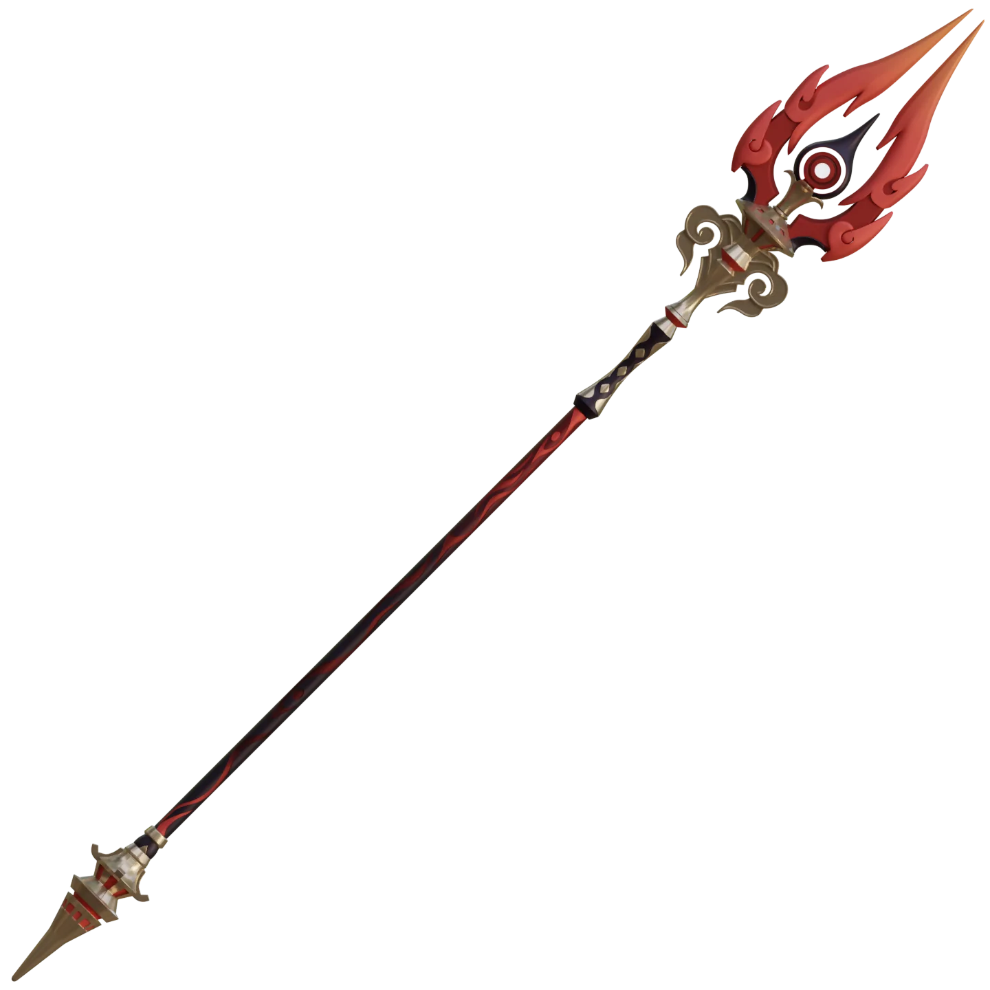 Genshin Impact Staff of Homa Polearm 3D Printable Model - Image 3