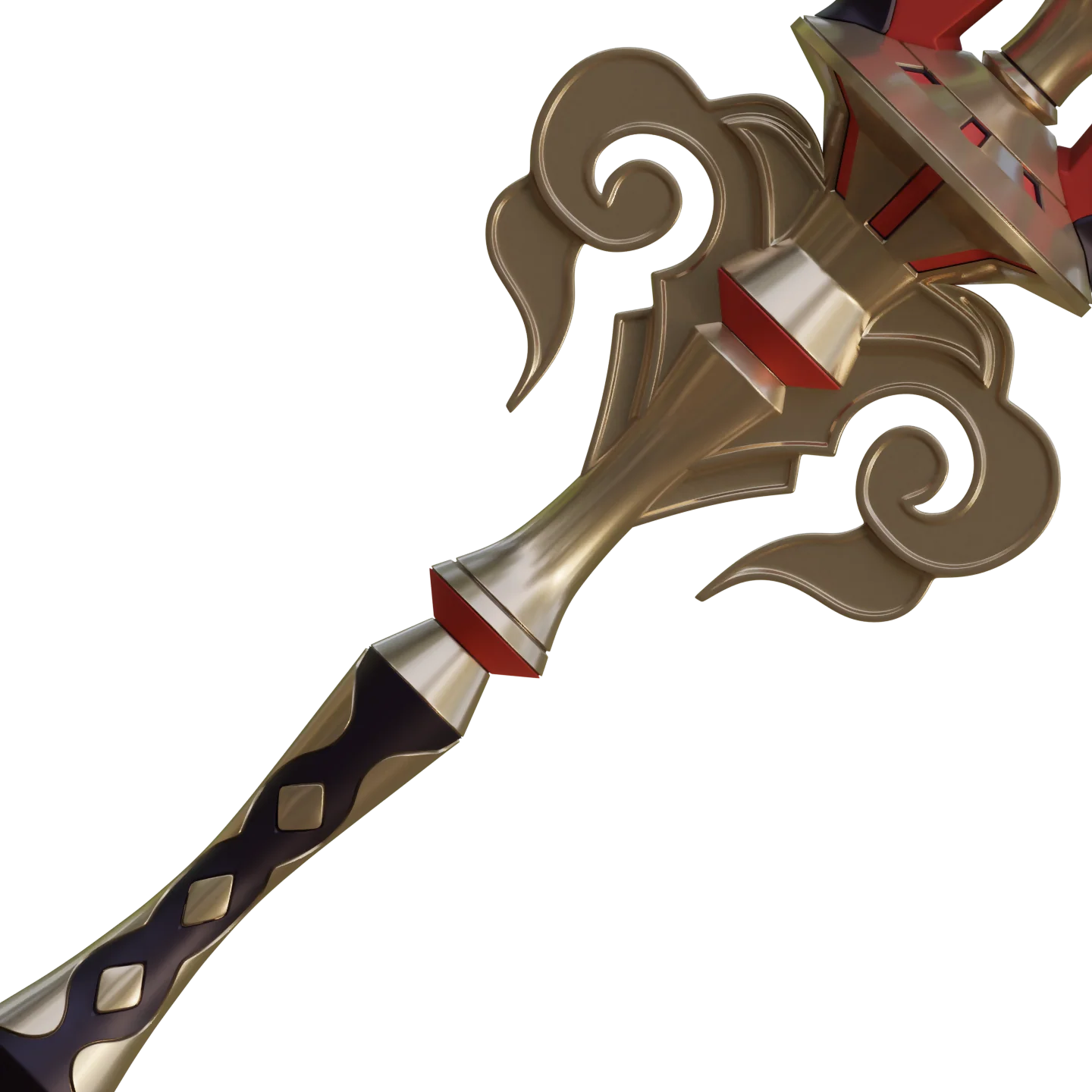 Genshin Impact Staff of Homa Polearm 3D Printable Model - Image 4