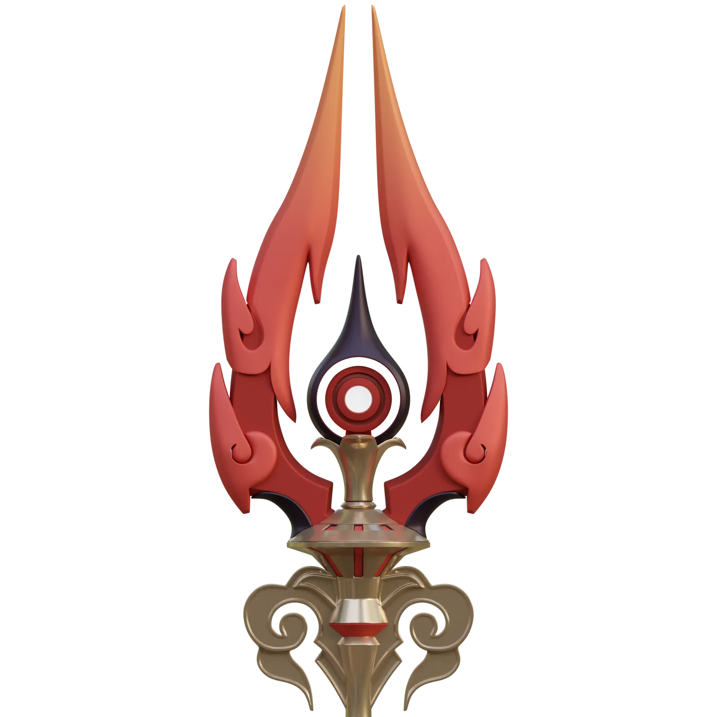 Genshin Impact Staff of Homa Polearm 3D Printable Model - Image 7