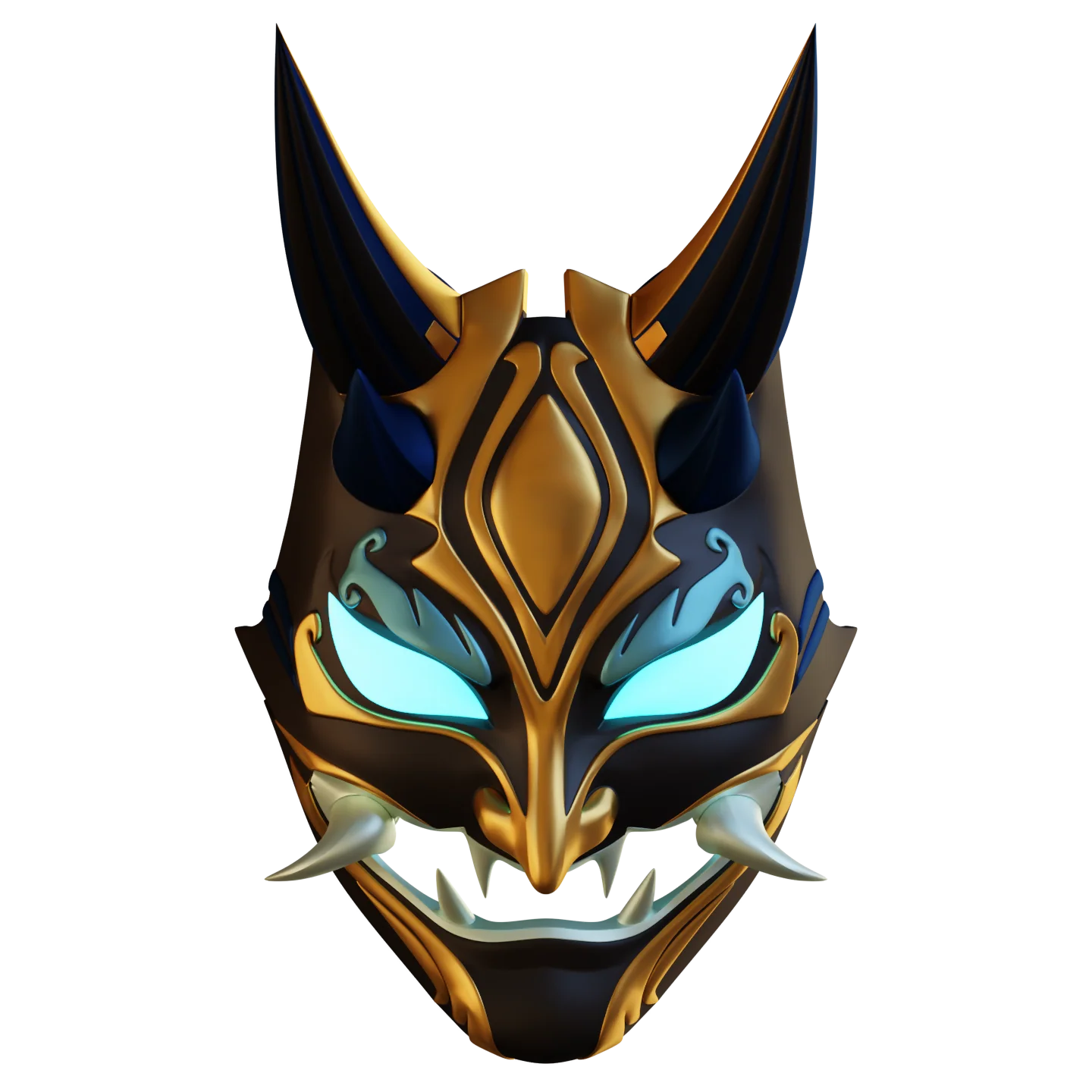 Genshin Impact Xiao Mask 3D Print Model - Image 6