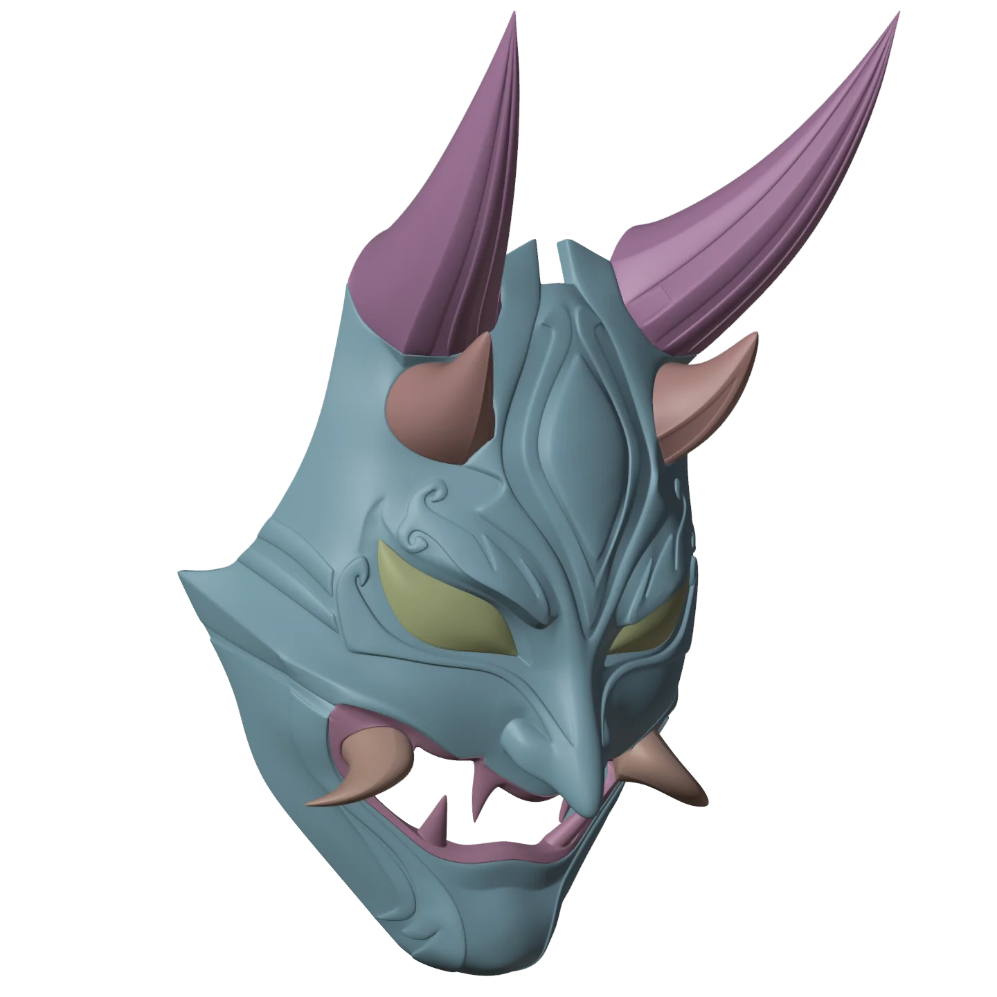 Genshin Impact Xiao Mask 3D Print Model - Image 8