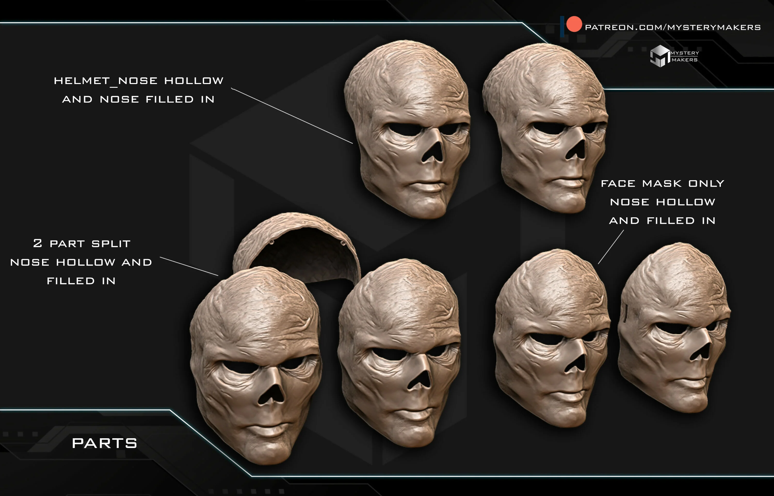 Ghoul Face mask - Image 4