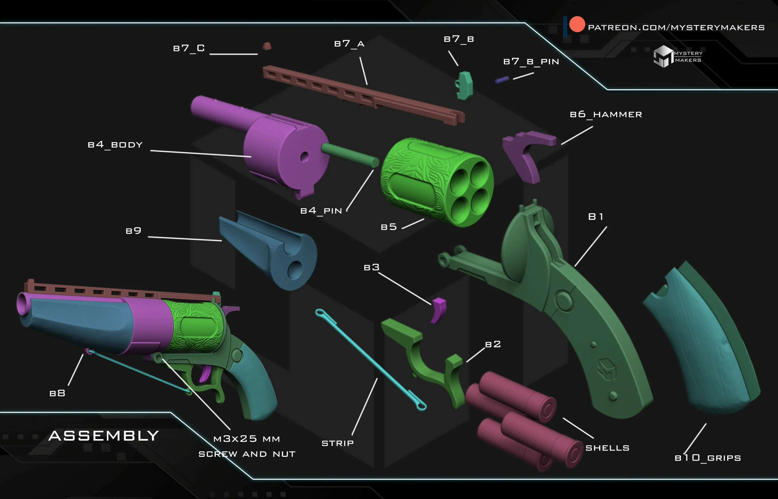Ghoul's blaster Dom Pedro - Image 5
