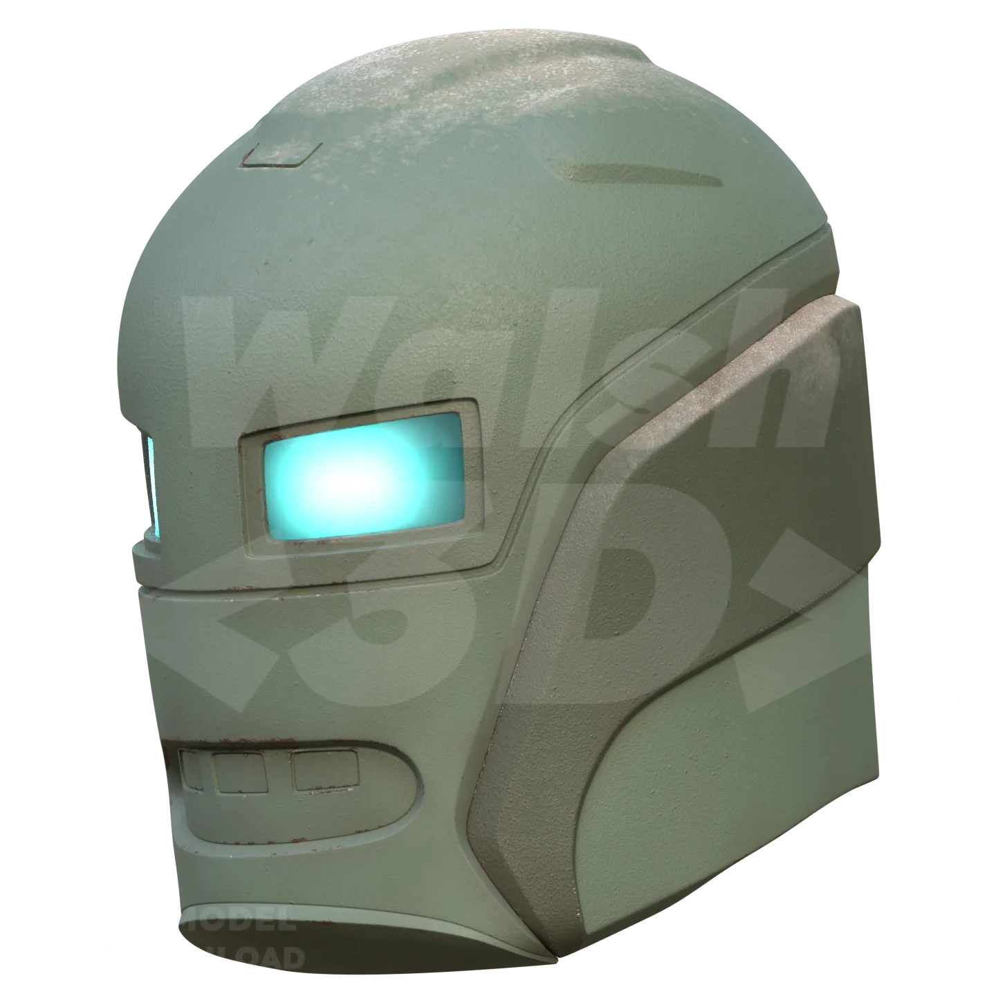 Giant Metal Stomper Helmet 3D Printable Model - Image 7