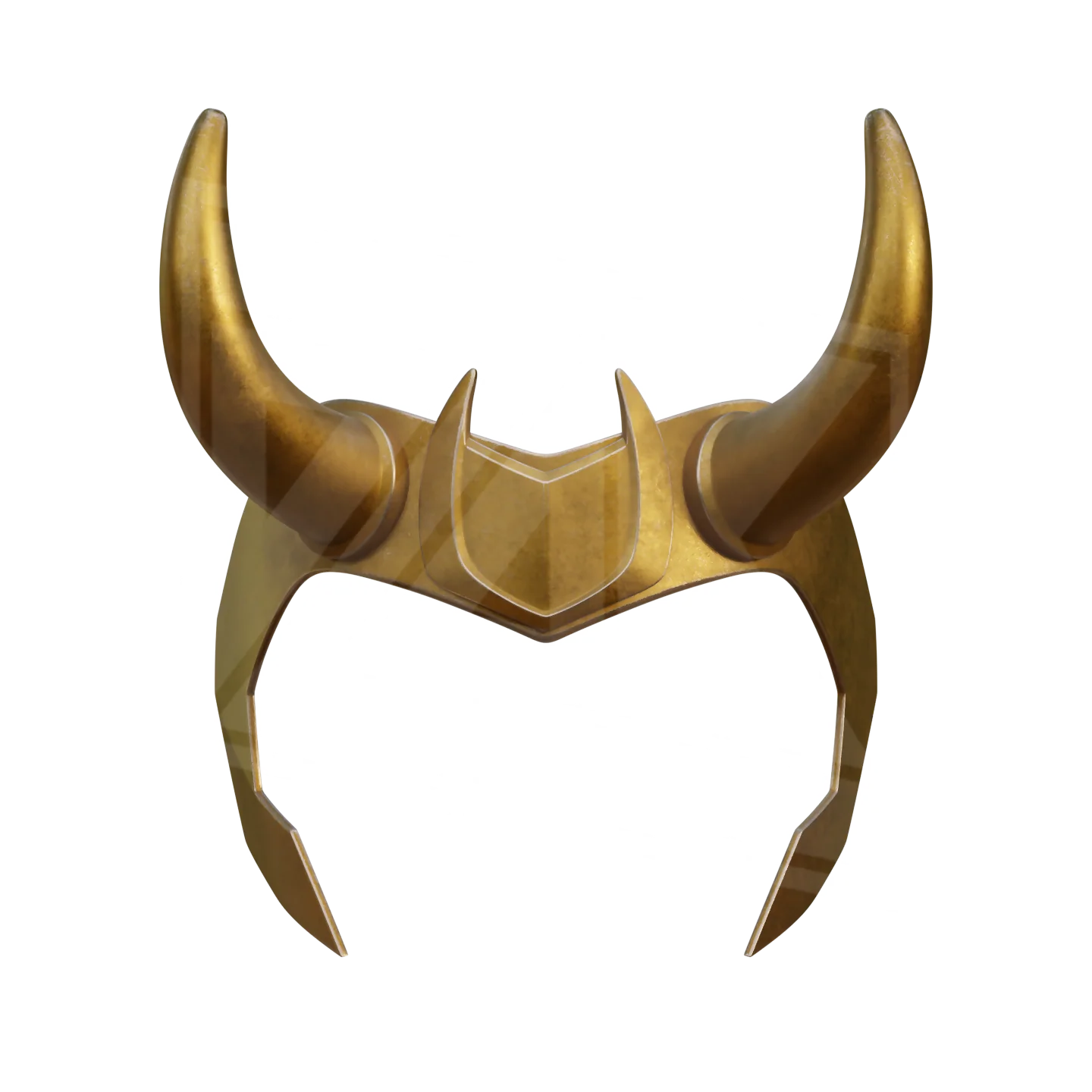 God of Mischief Crown 3D Model