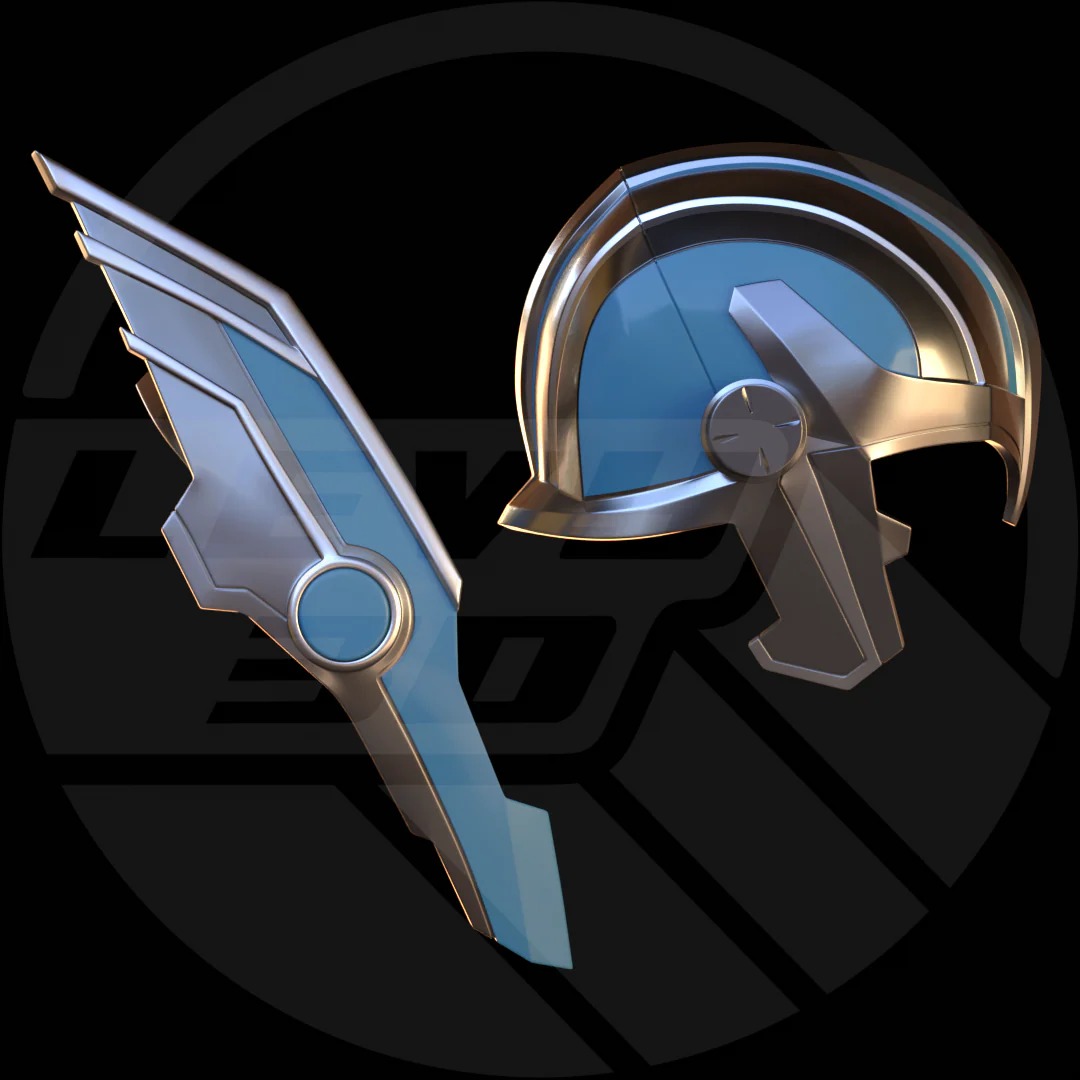 God of Thunder Gladiator Helmet - Image 2