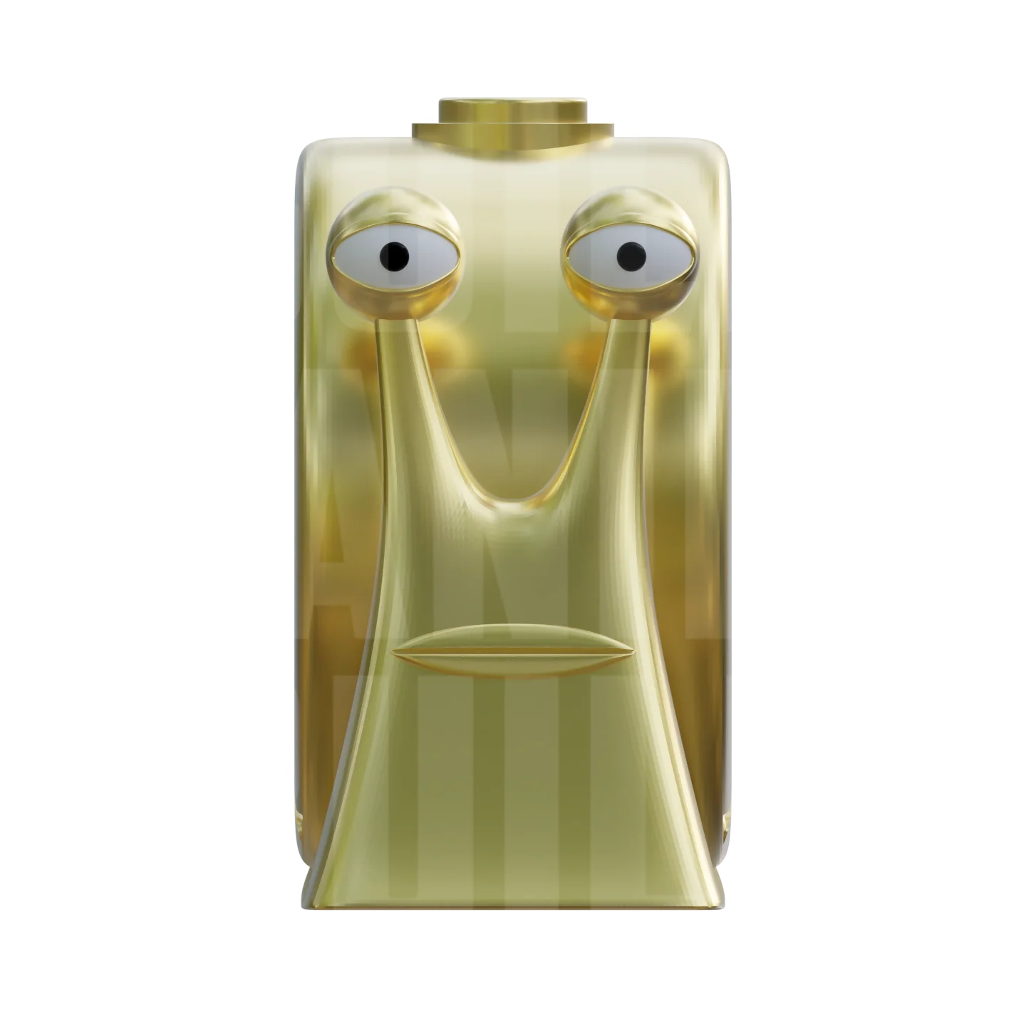 Gold Snail Phone - 3D File