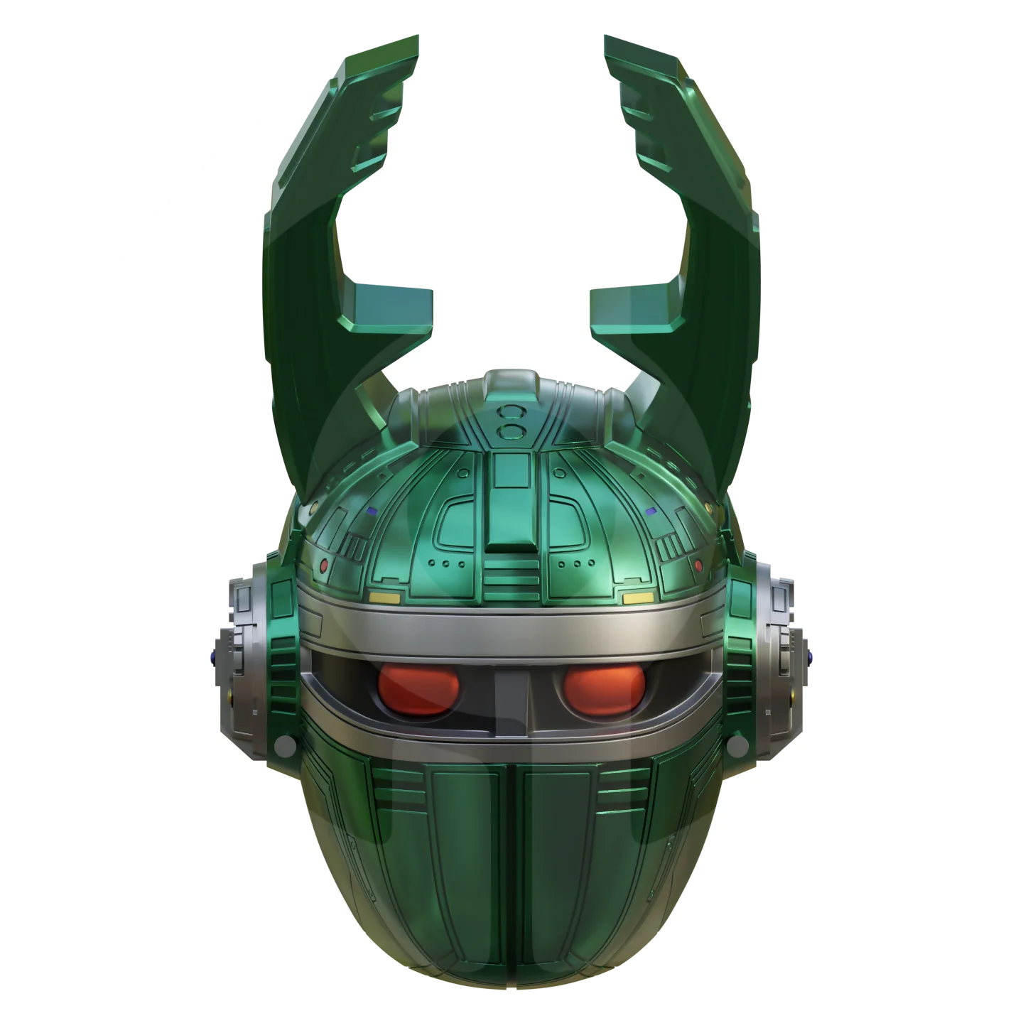 Green Beetleborg Helmet File