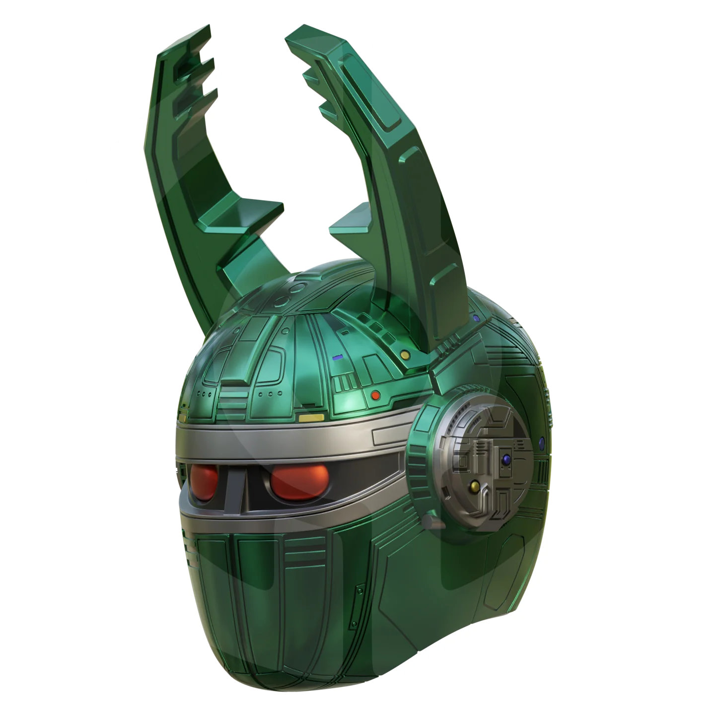 Green Beetleborg Helmet File - Image 3