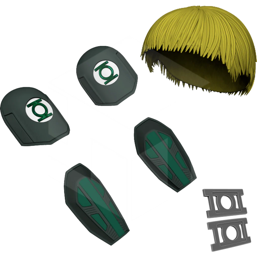 Green space warrior armor set