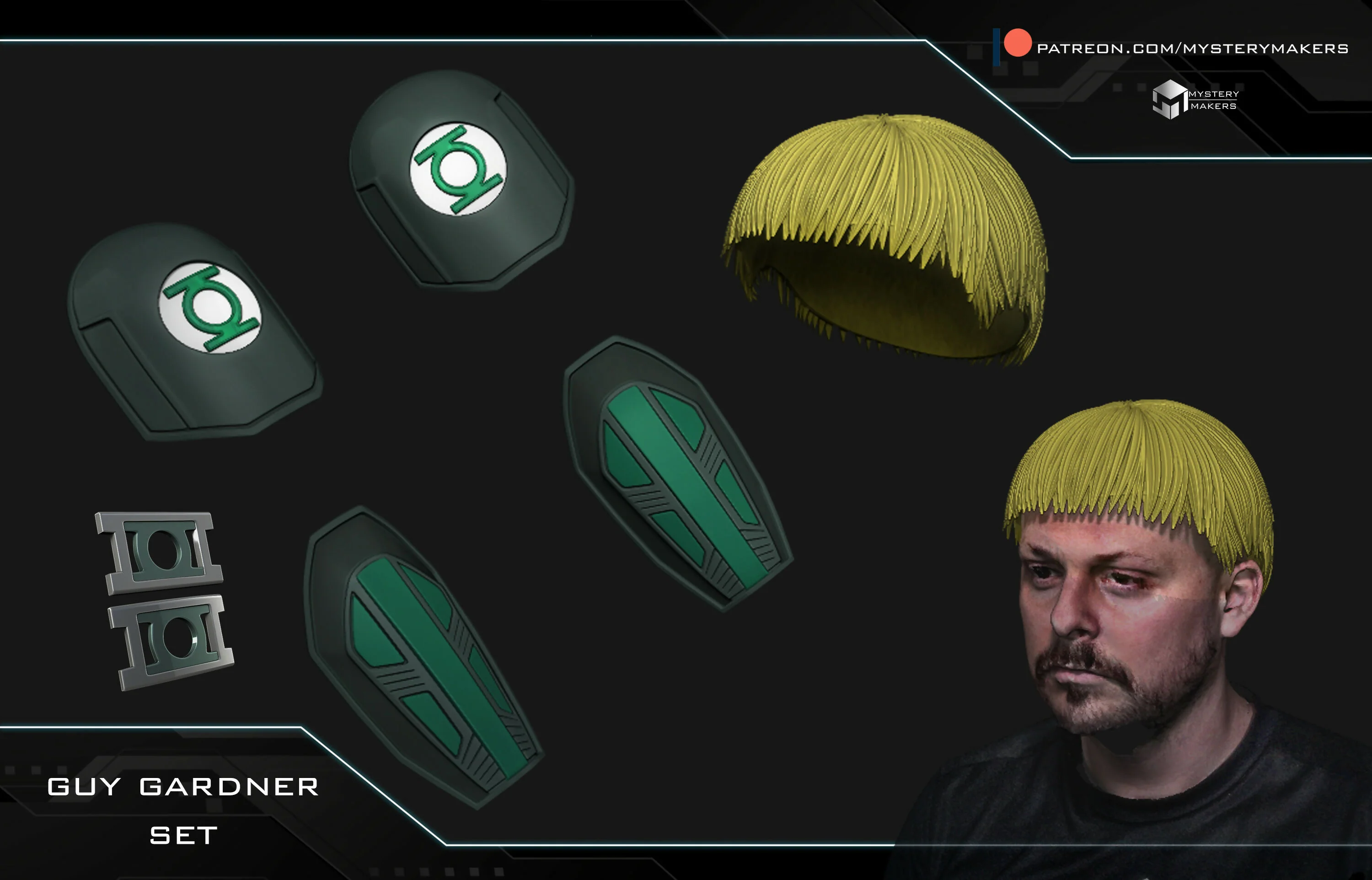 Green space warrior armor set - Image 2