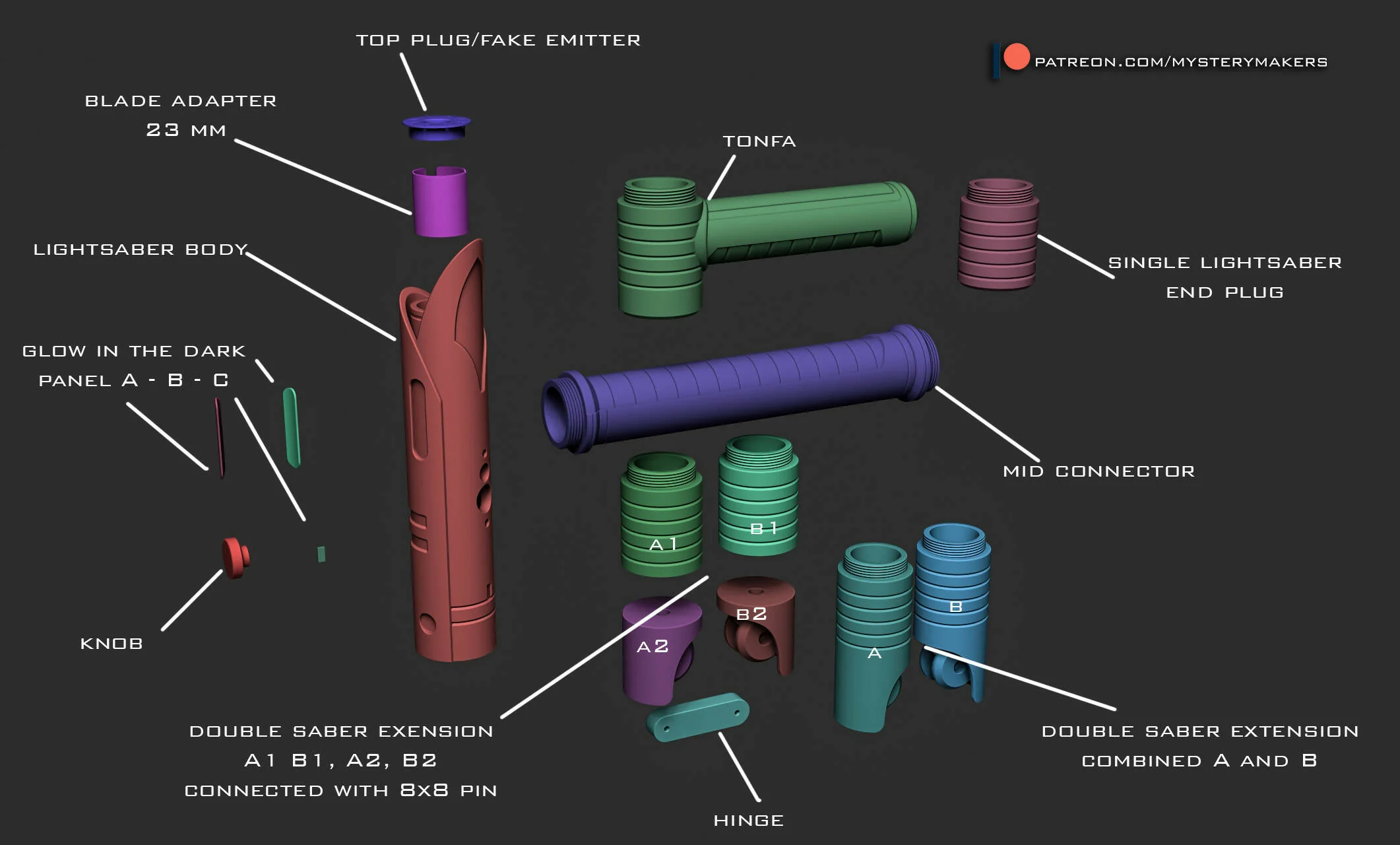 Guards light sword hilt - Image 4