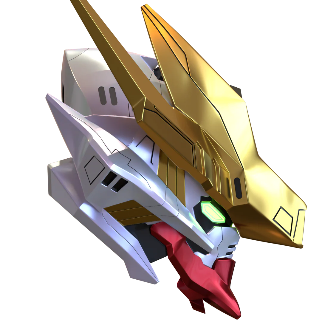 Gundam ASW-G-08 Barbatos Lupis rex 3D Model - Image 5