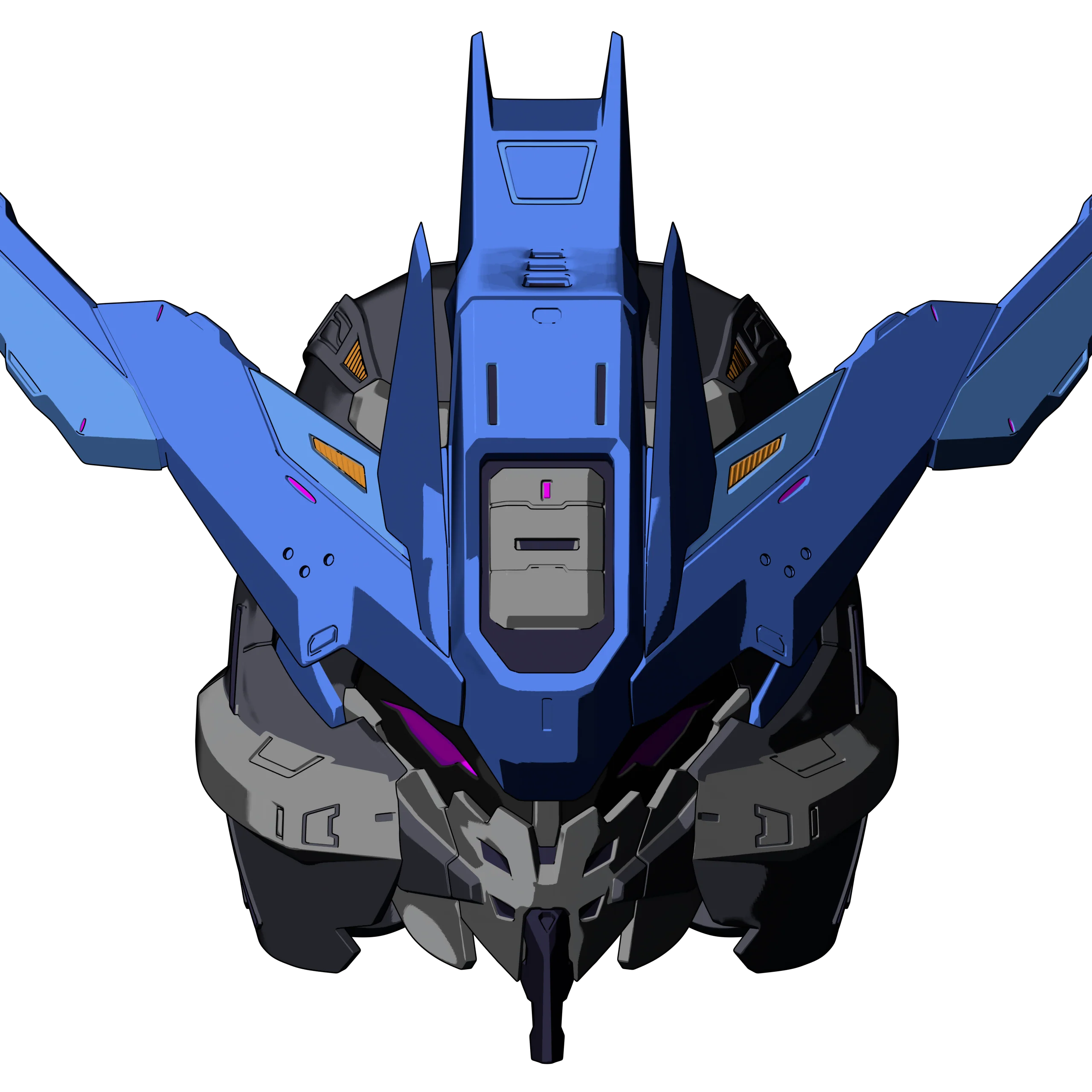 Gundam Vidar Helmet 3D Print Model - Image 3