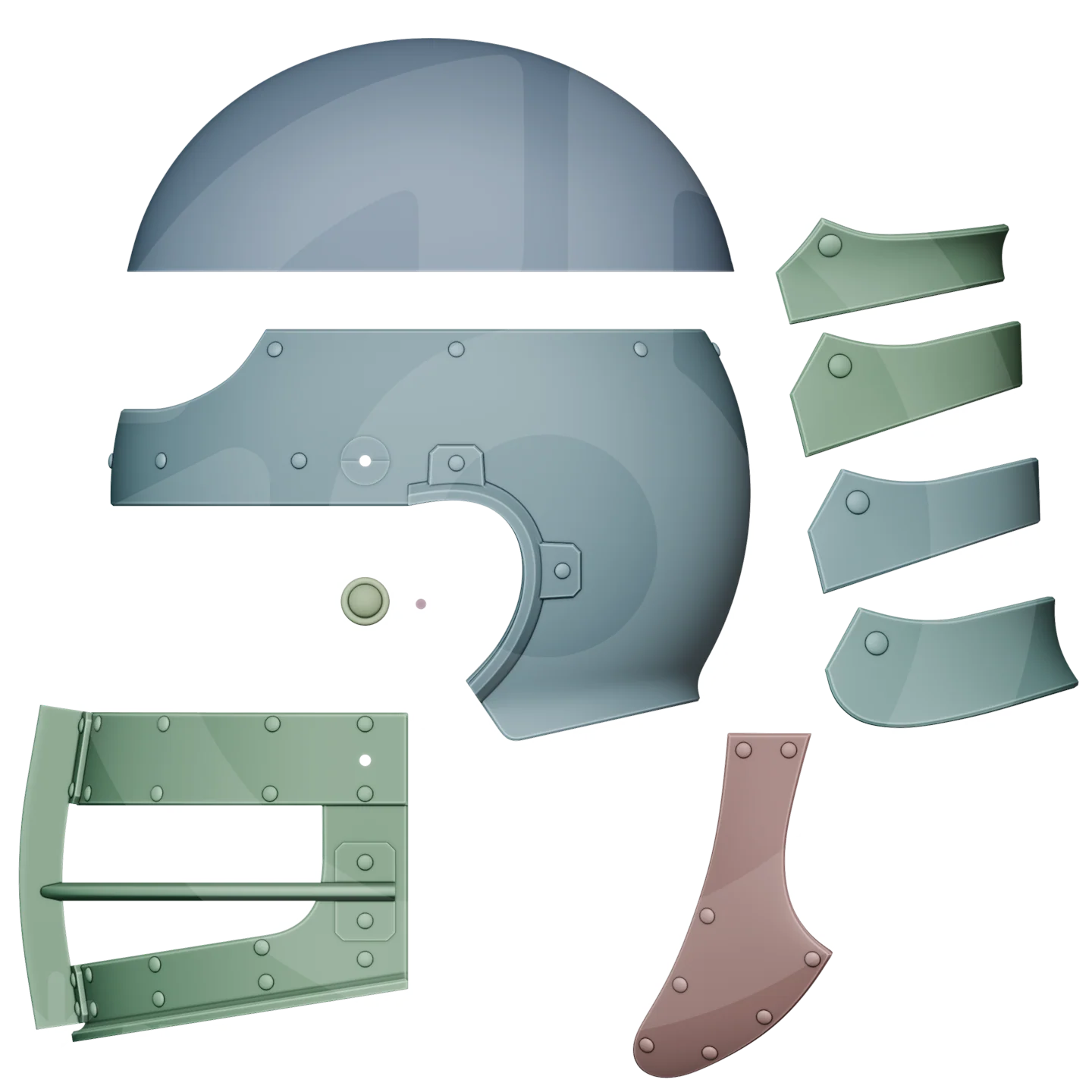 Guts Band Of The Hawk Helmet File - Image 2