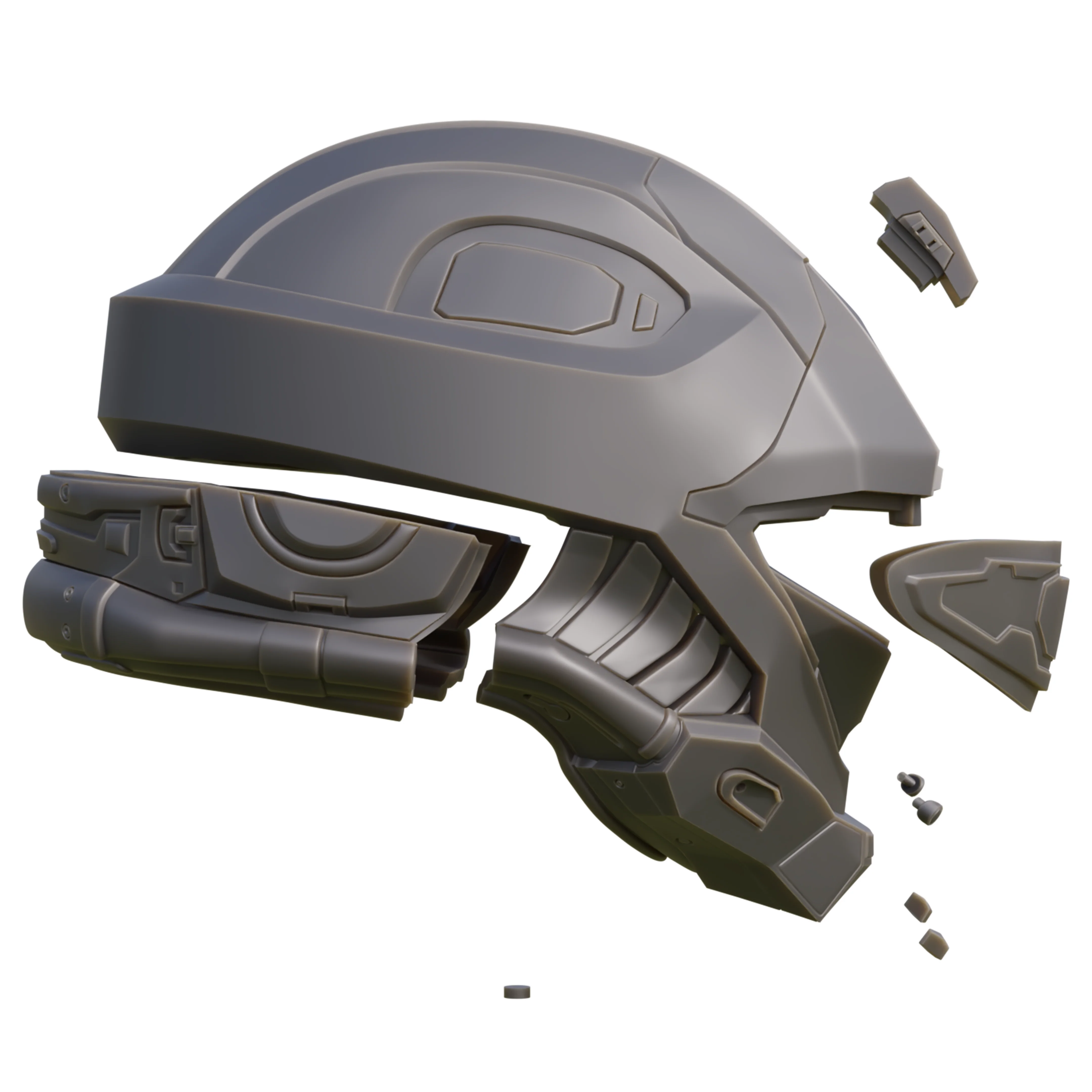 Halo 3: Recon Helmet 3D Print Files - Image 10