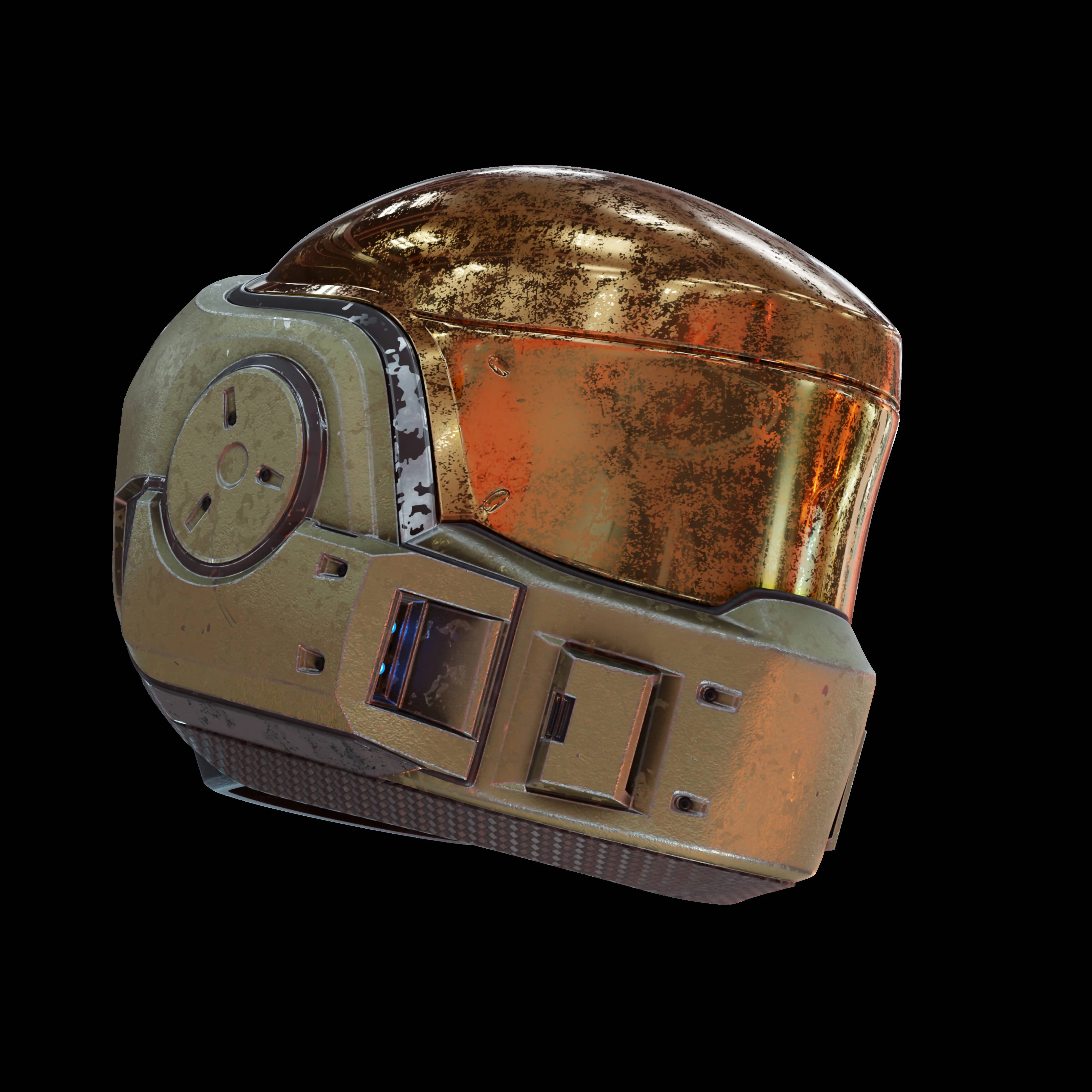 Halo Infinite Mirage SPI Helmet 3D Print Files - Image 3
