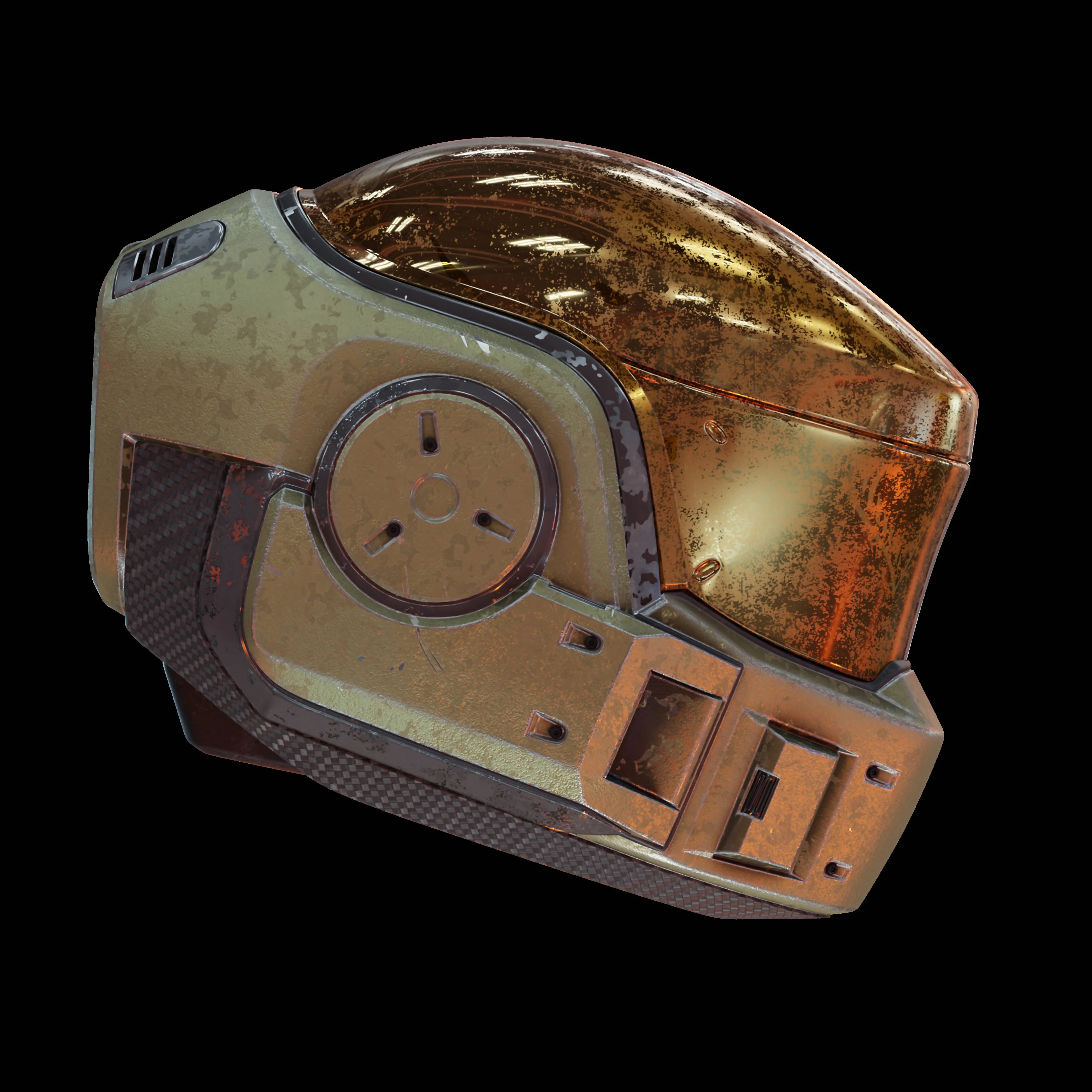 Halo Infinite Mirage SPI Helmet 3D Print Files - Image 5