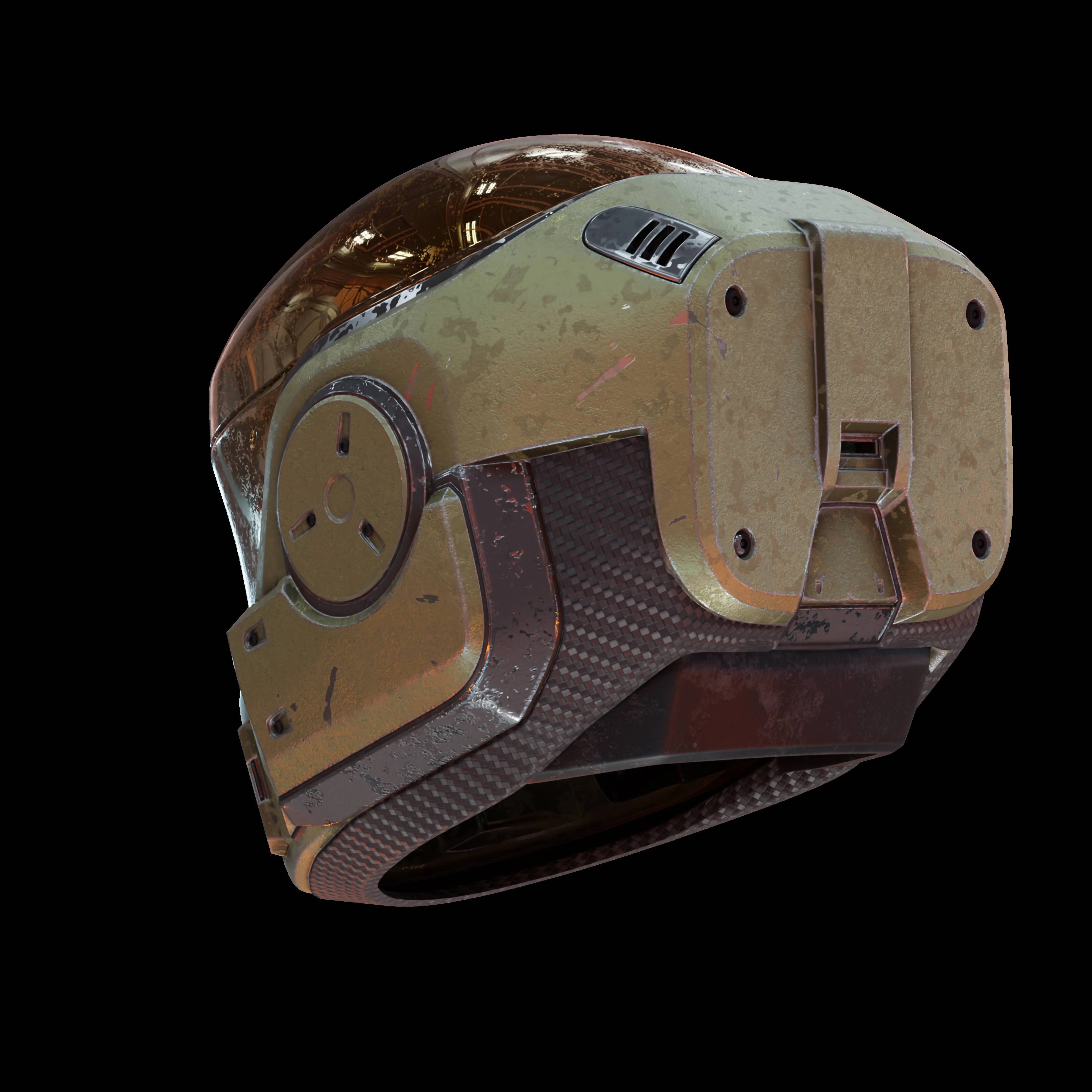 Halo Infinite Mirage SPI Helmet 3D Print Files - Image 7