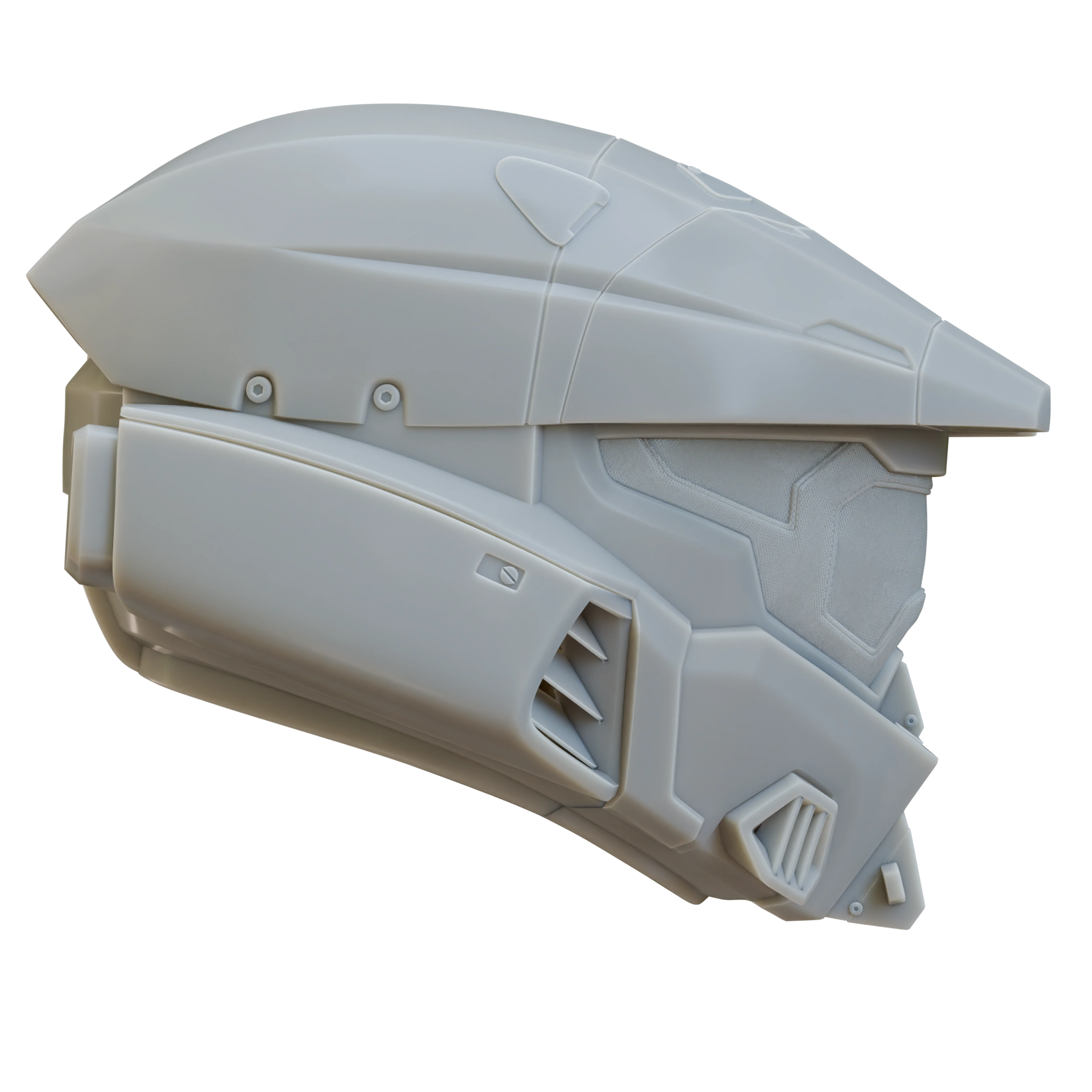 Halo Infinite MKVII Helmet 3D Print Files - Image 6